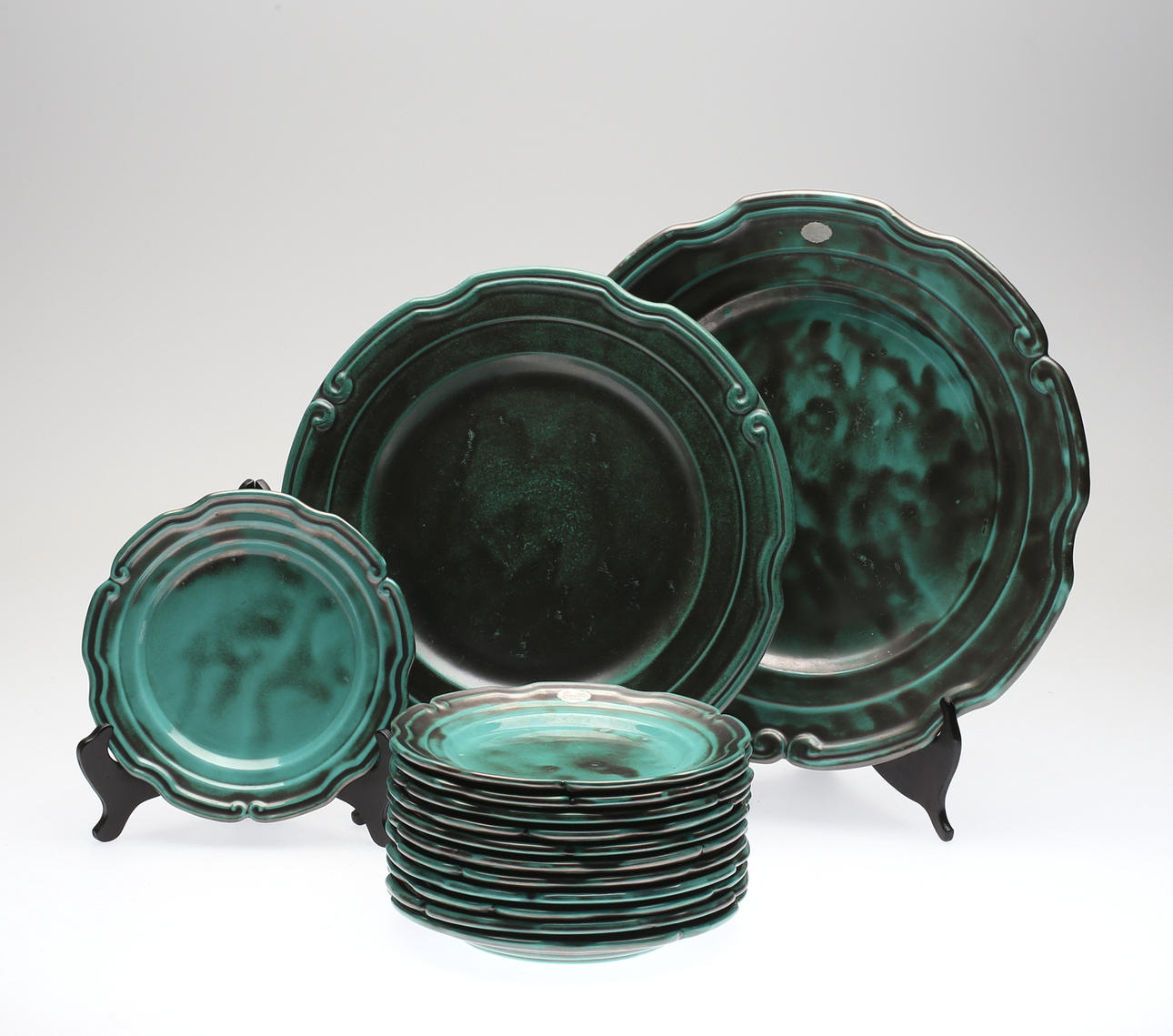 FRUKTSERVIS, 14 delar, Anna-Lisa Thomson, Upsala Ekeby, 1900-talets första del.