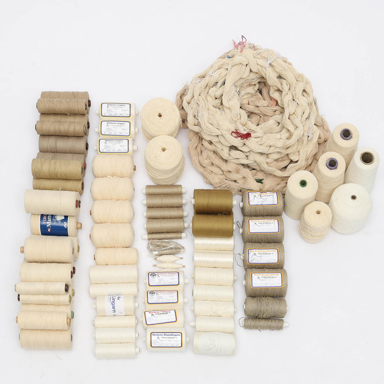 COLLECTION YARN/MATTWERP, cotton & linen.