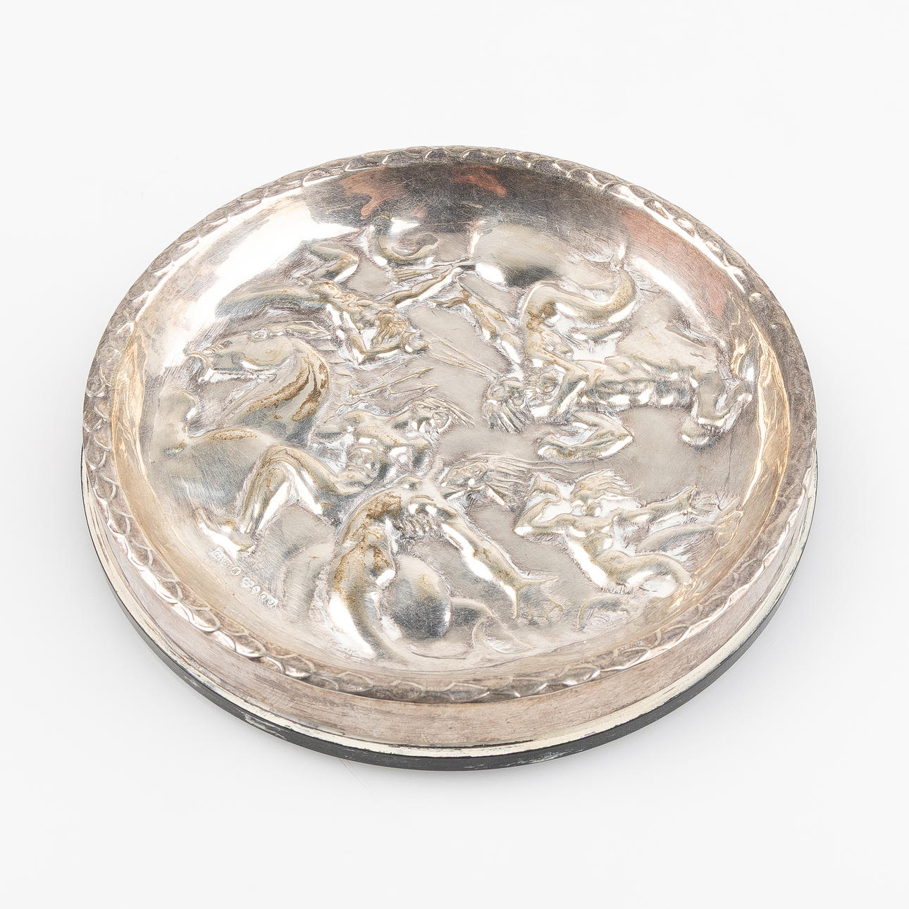 A silver platter, GAB Stockholm.