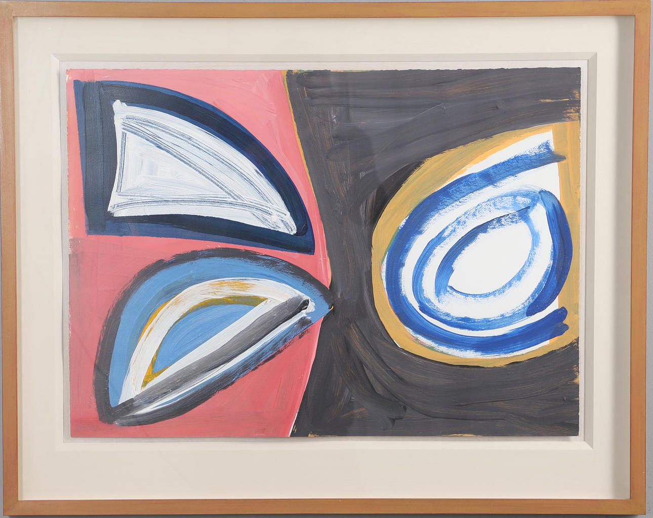 JOHN MCLEAN (1939-2019). UNTITLED ACRYLIC 1997.