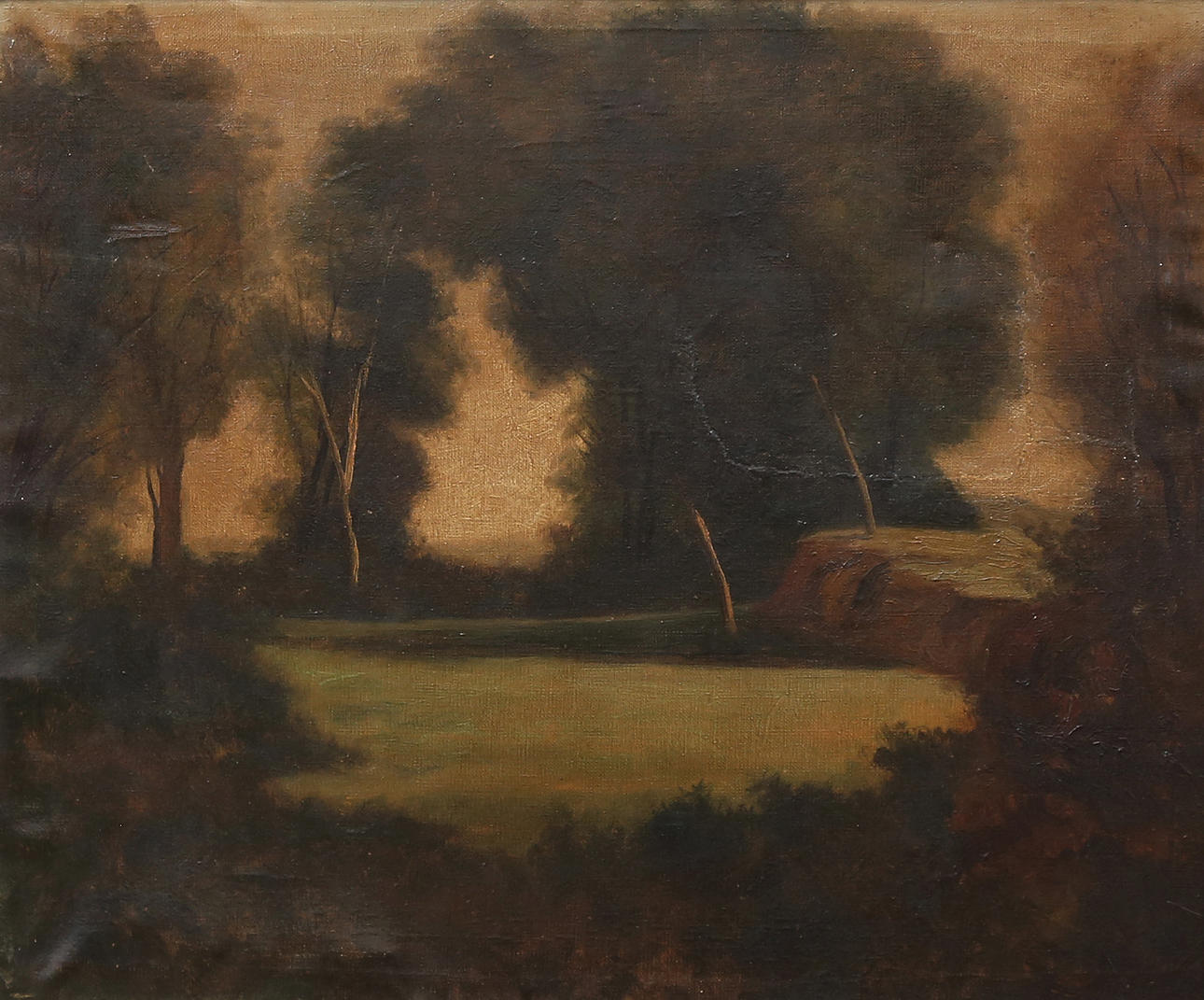 SPANISH SCHOOL, EARLY 20TH CENTURY. Landscape.