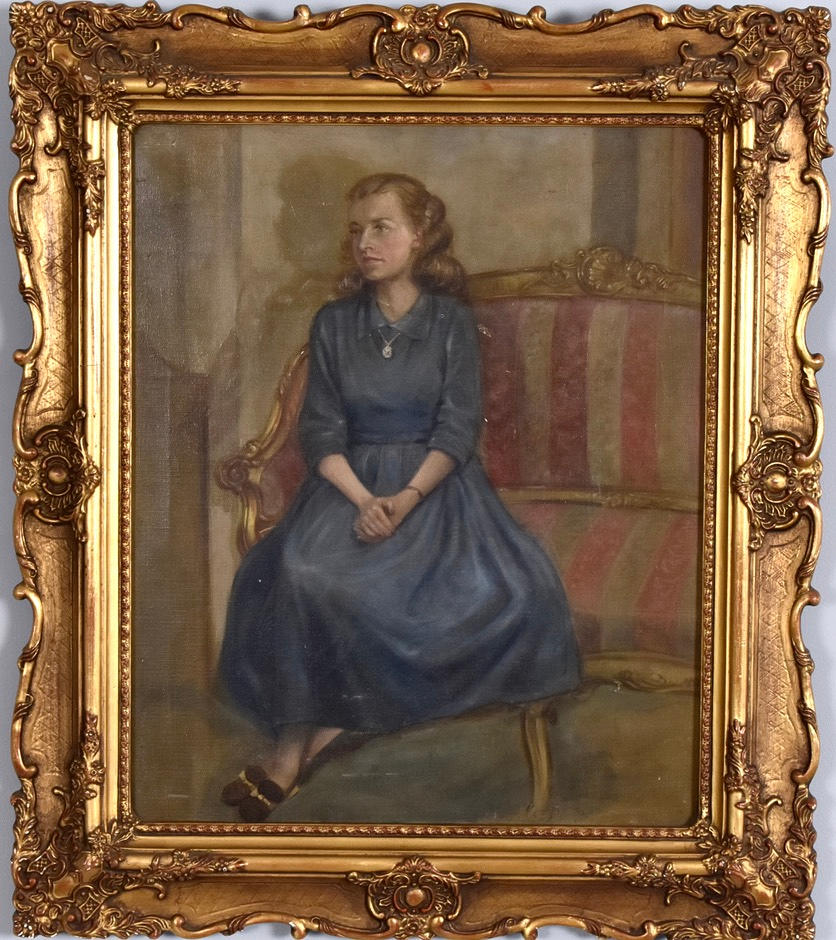 OKÄND KONSTNÄR. Oil on canvas.