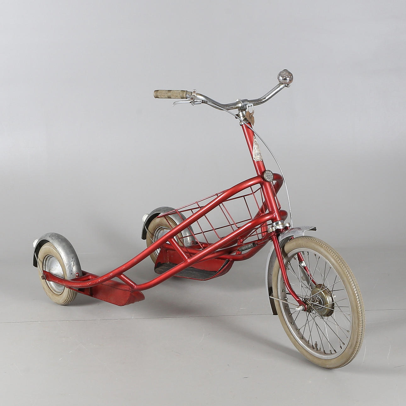 SPARKCYKEL, 3-hjuling, Monark, troligen för industrier, 1900-talets mitt.