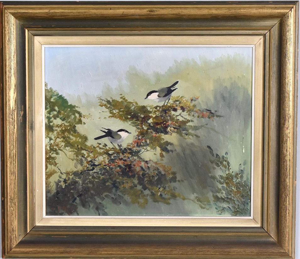 GUNNAR ADON. Oil on canvas.