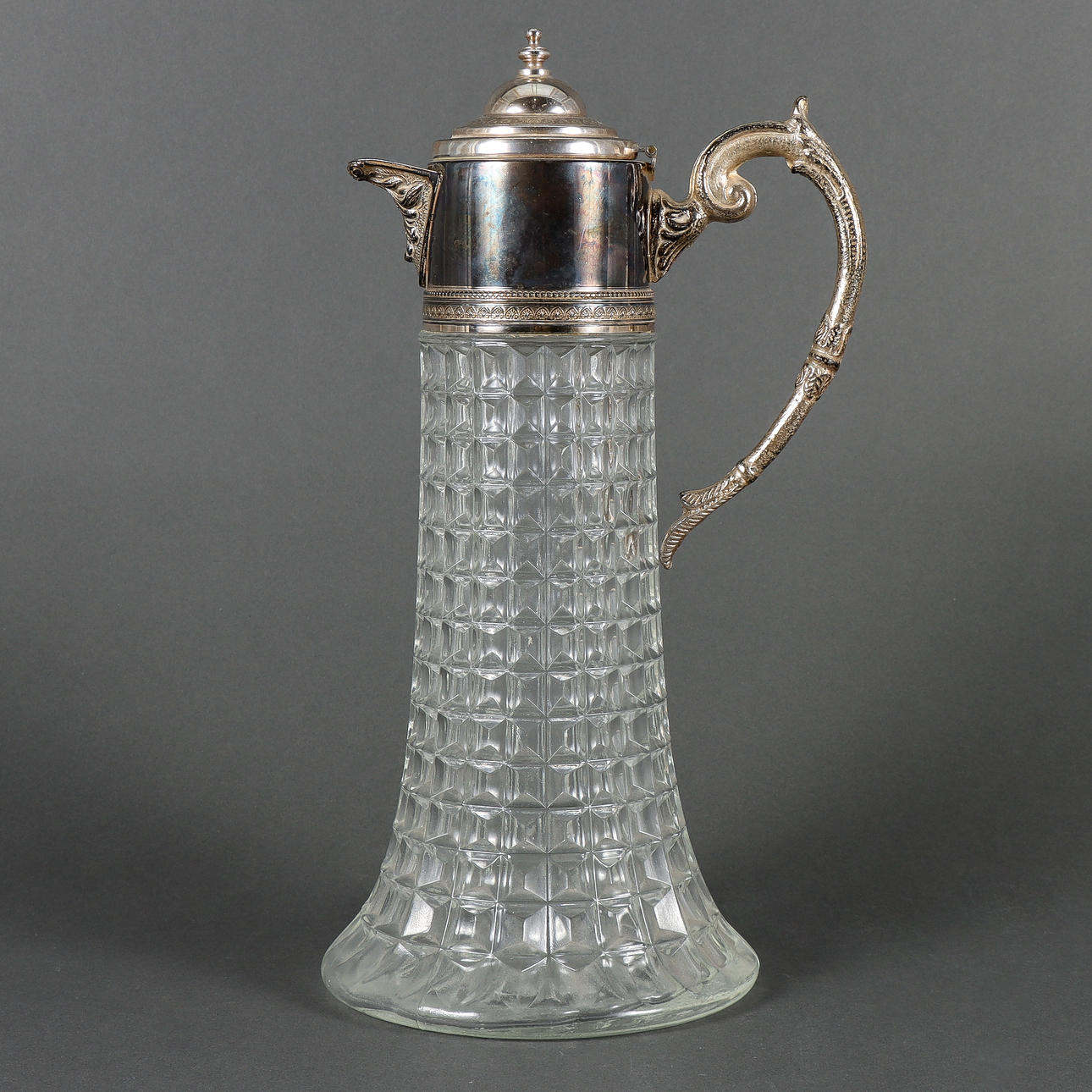 WINE JUG with new silver details.