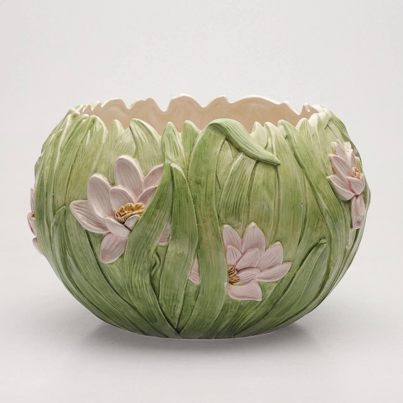 YTTERFODER, majolika, jugendstil, Italien, 1900-tal.