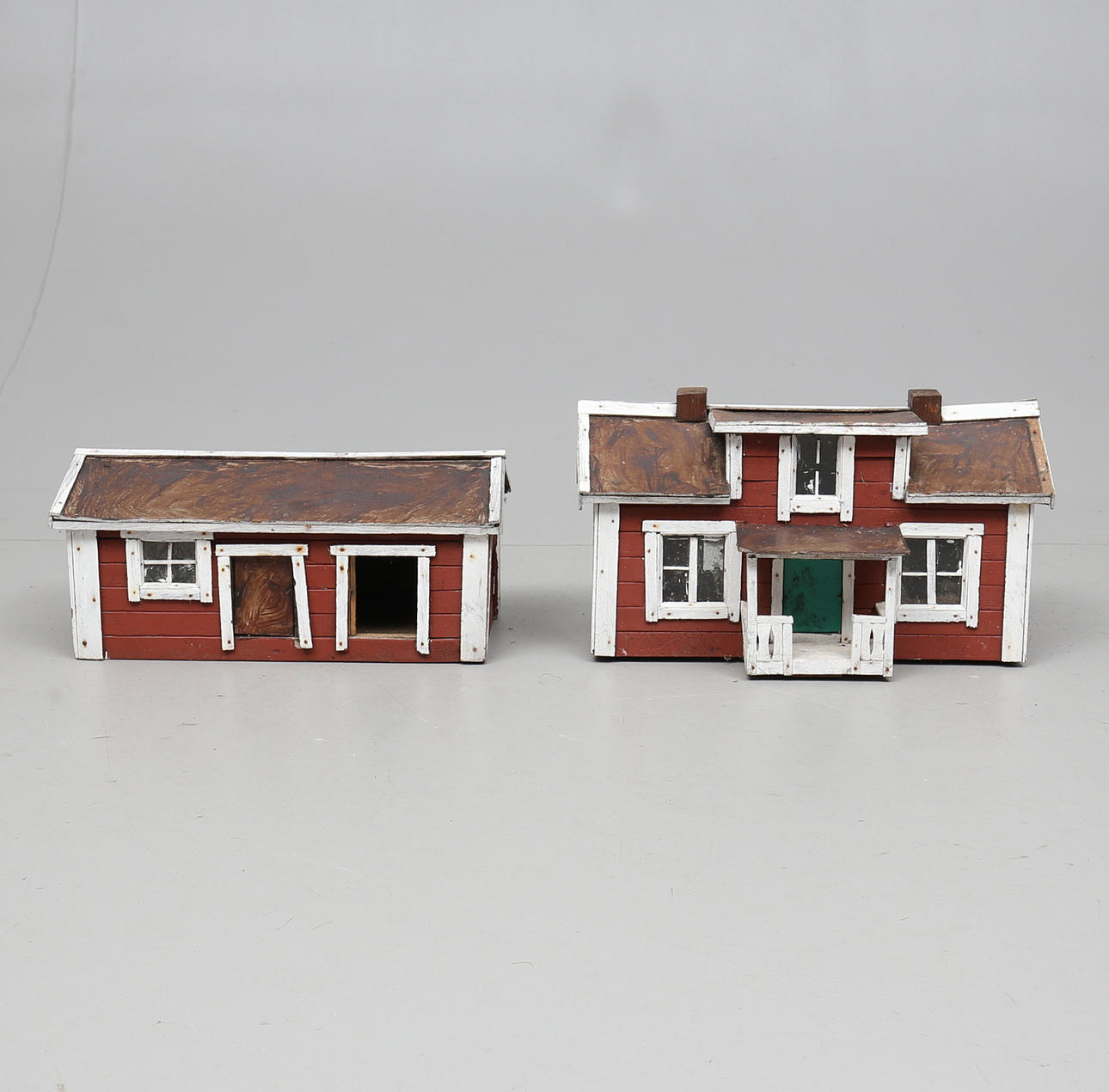 MODELLHUS, 2 st, 1900-talets första hälft.