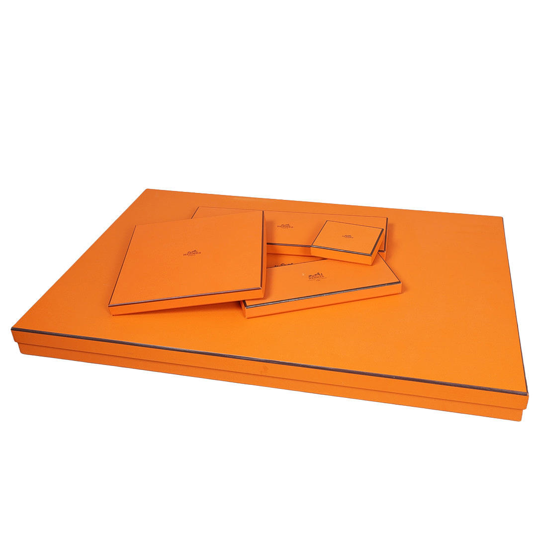 FIVE HERMES BOXES (5).