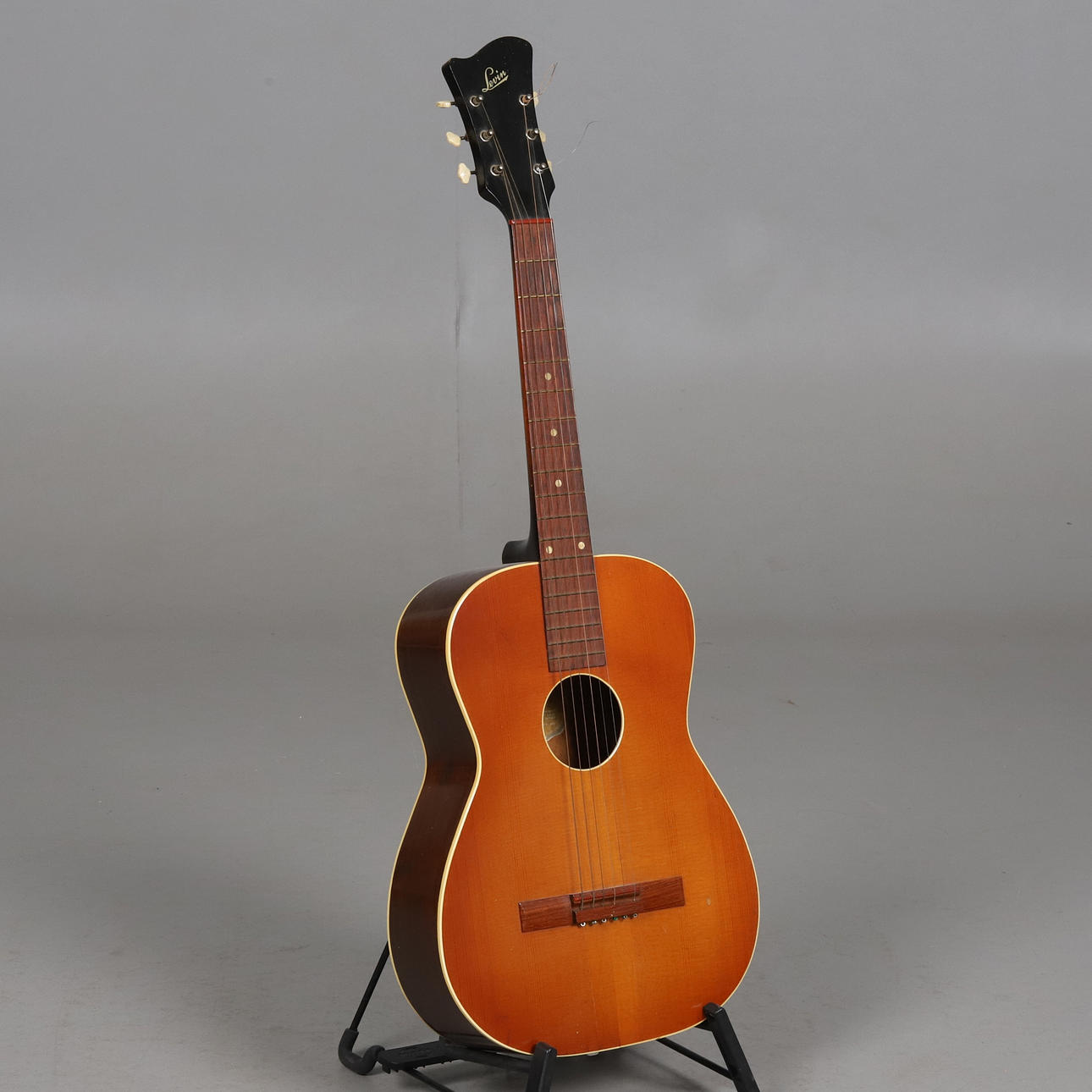 A LEVIN ACOUSTIC GUITAR, model 27, 1955.