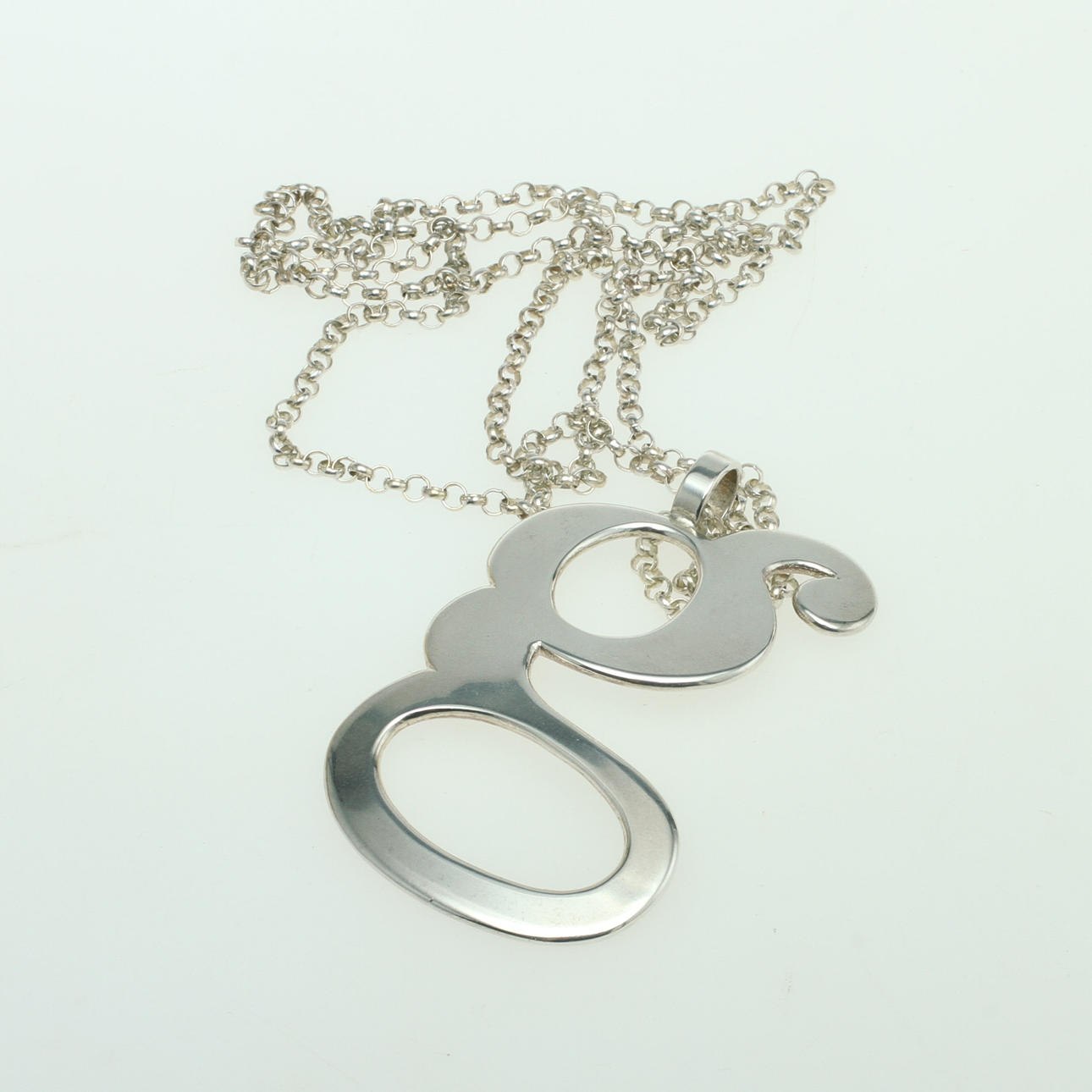 ANNA-STINA ÅBERG. Collier, silver, signerad.