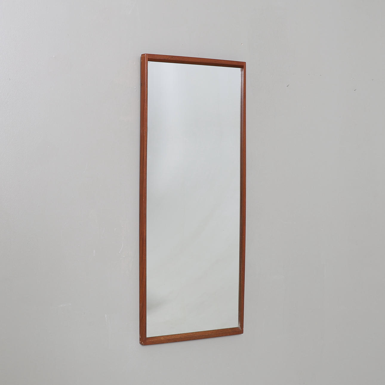 AKSEL KJERSGAARD. mirror, teak, No 14, Odder, Denmark.