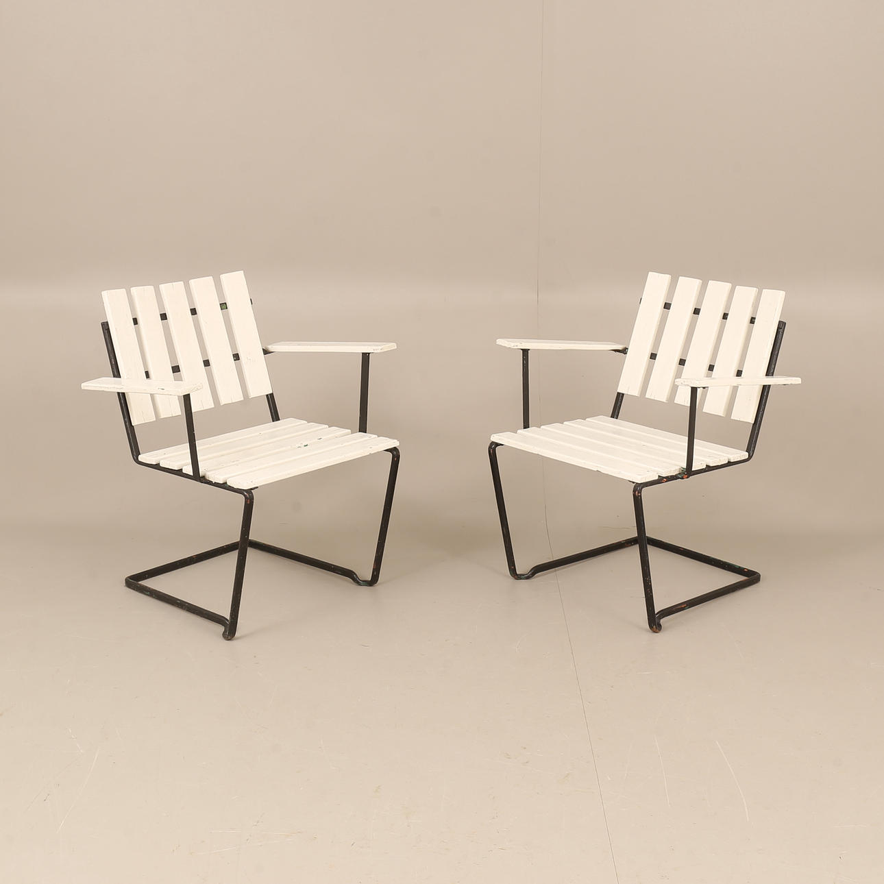 ARMCHAIRS, 2 pieces, “A2”, Grythyttan.