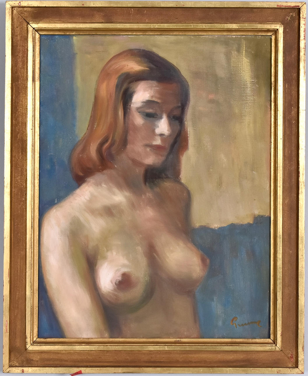 CARL GUNNE. Olja på duk.