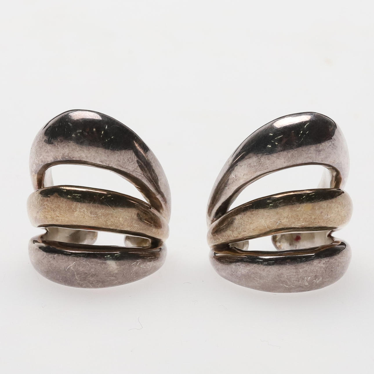 Rings, 2 pieces, sterling silver.