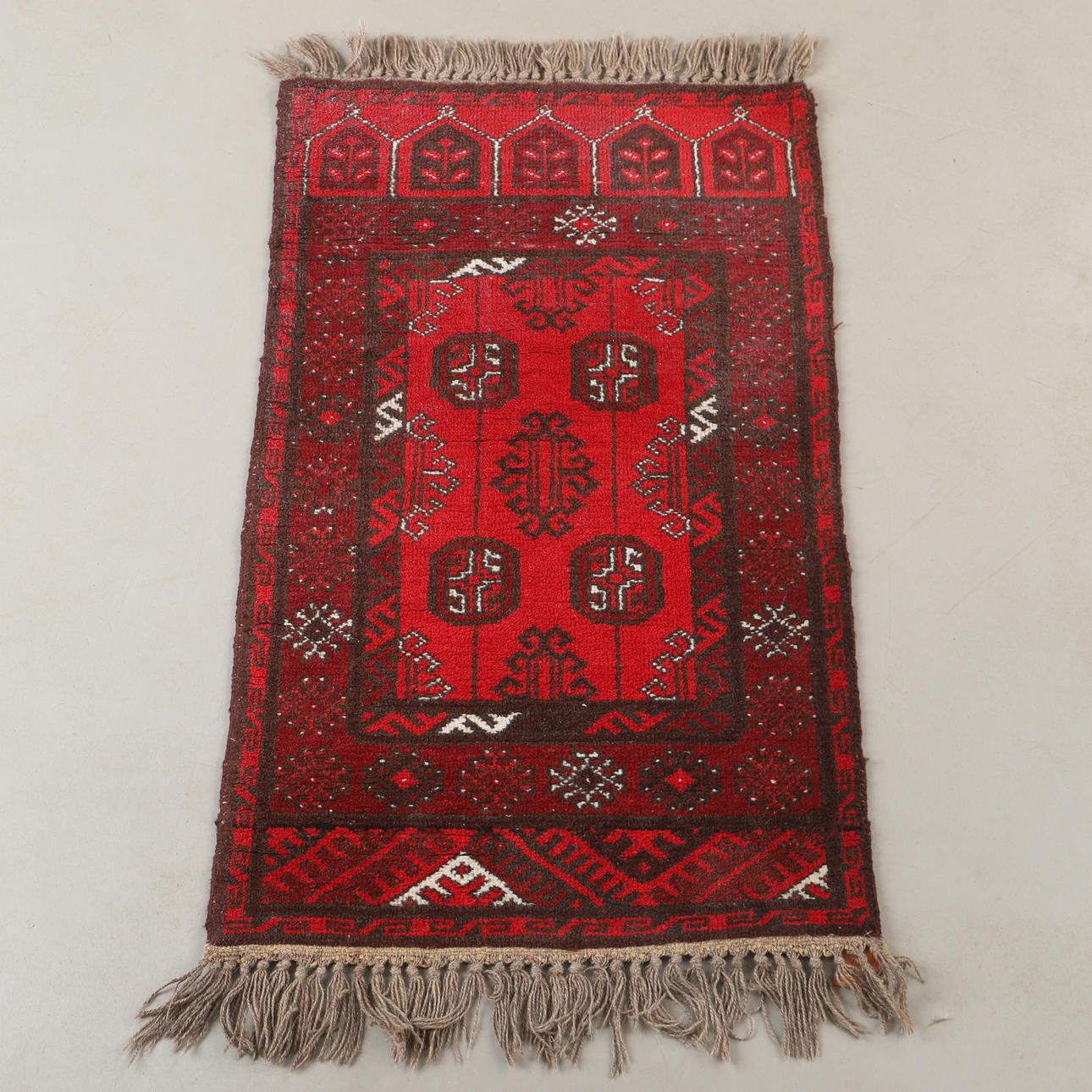 CARPET, Afghan, 114 x 75 cm.