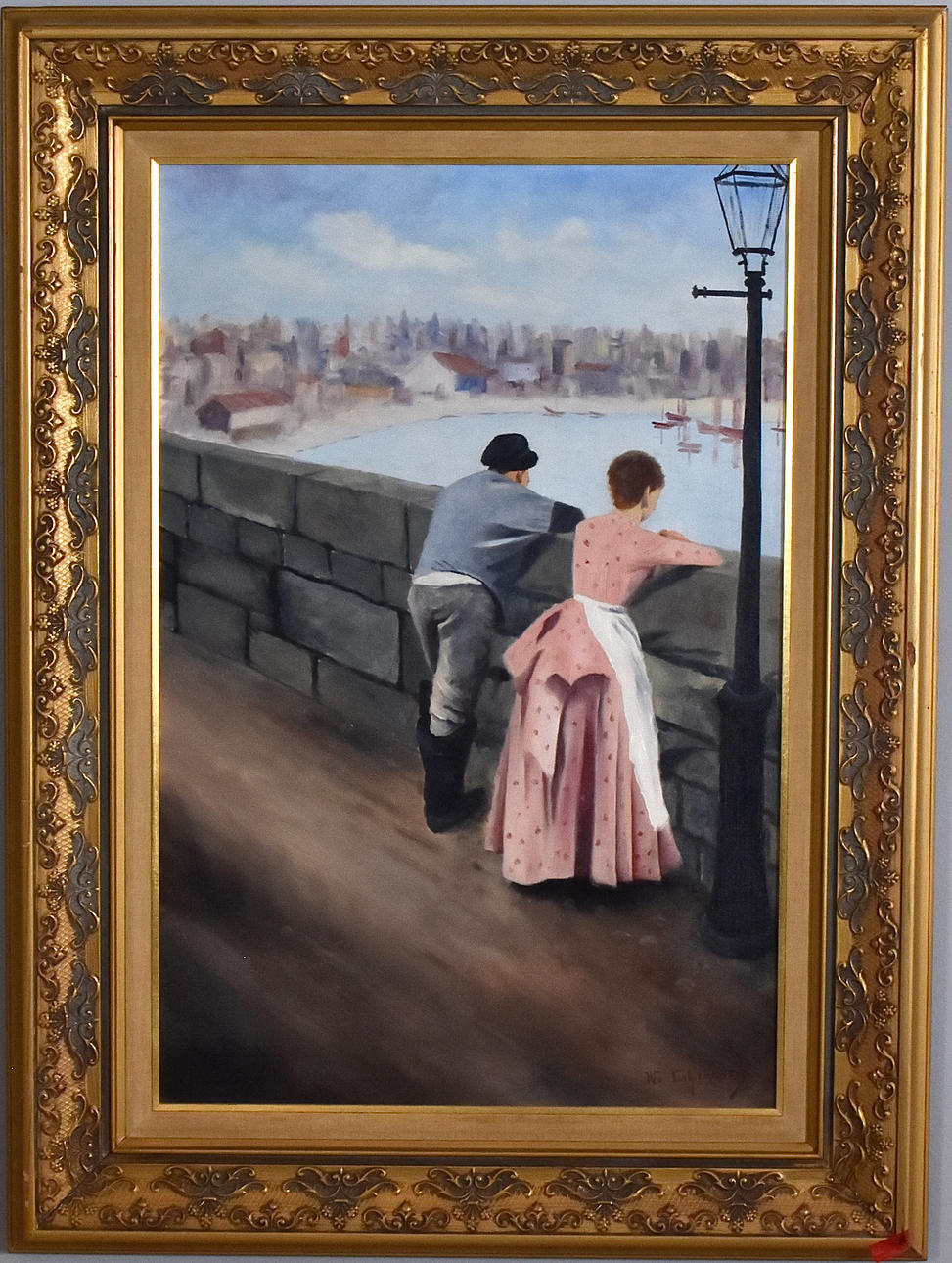 WALTER LILJENBERG. Oil on canvas.