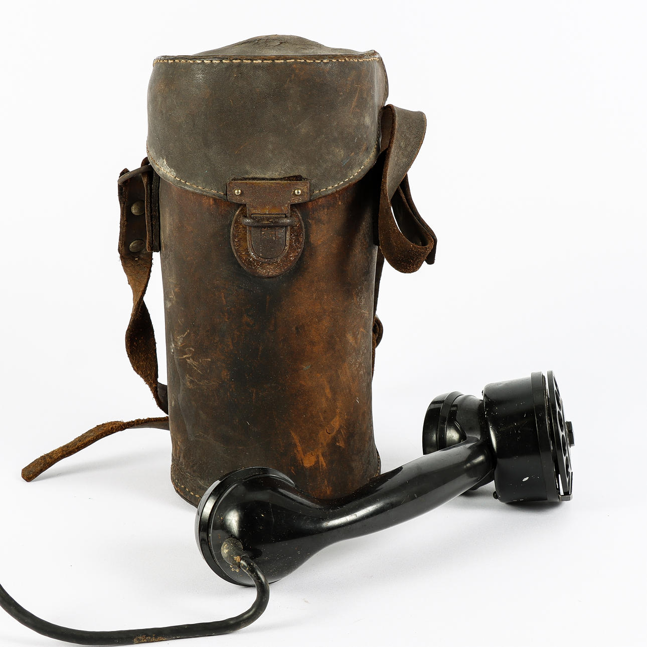 PORTABLE PHONE HANDSET with number dial.