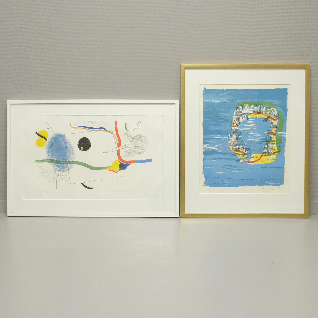 JÖRGEN FOGELQUIST. LITHOGRAPHS, TWO PARTS.