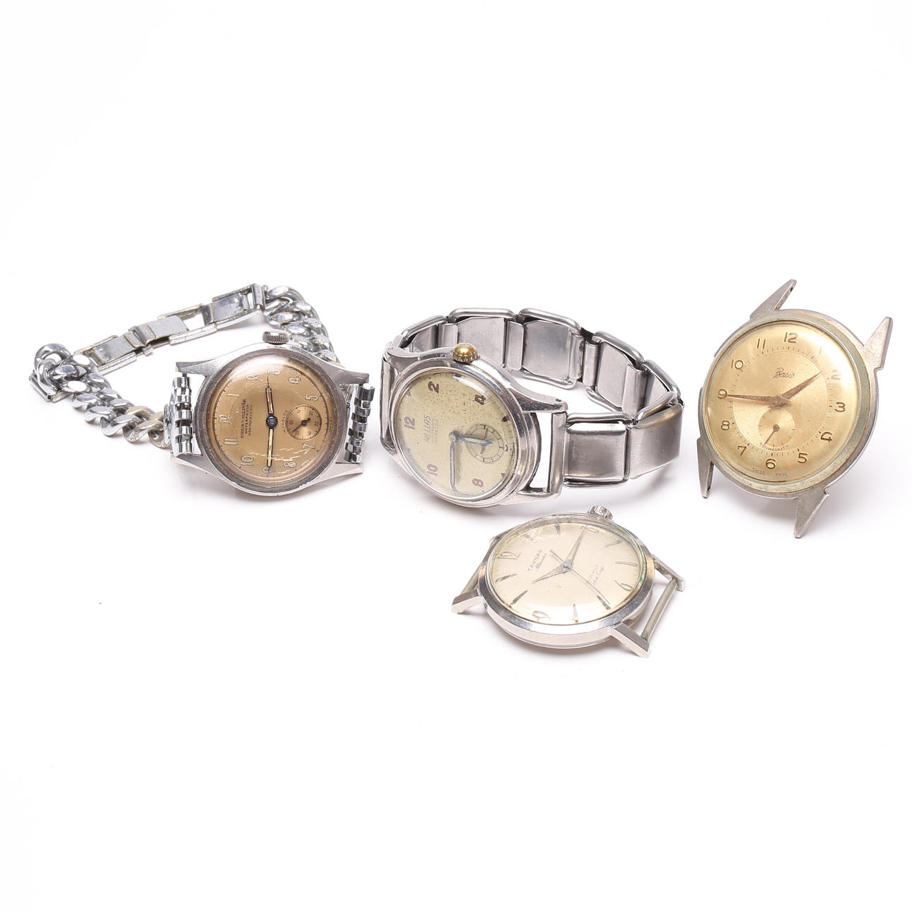 ARMBANDSUR, 4 st, mekaniska.