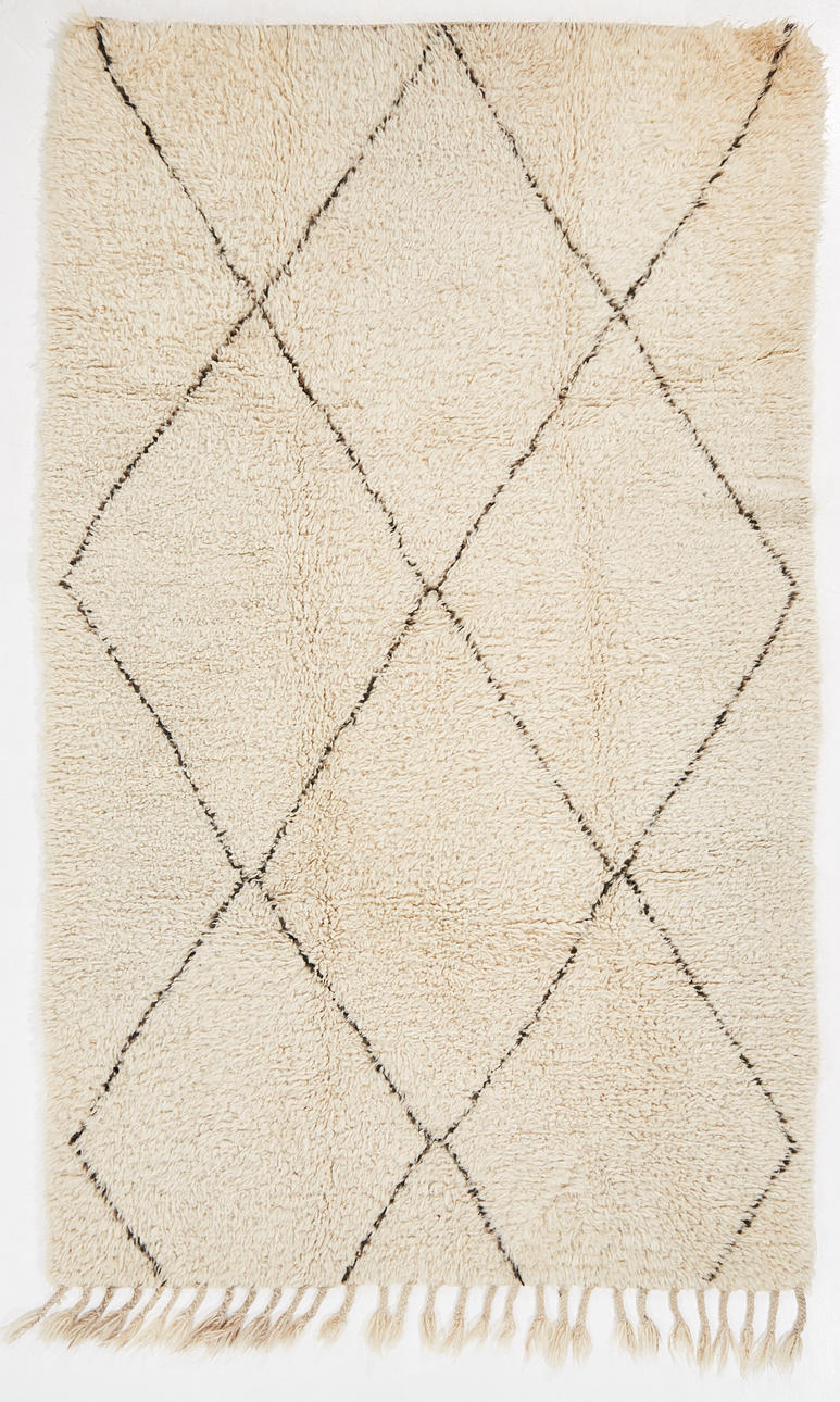 A carpet, Morocco, 21st century, checkered pattern.