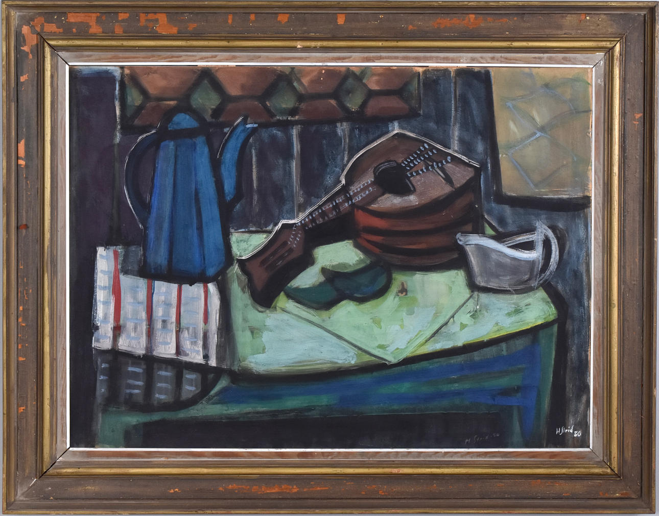 HARDY STRID. Olja på pannå.