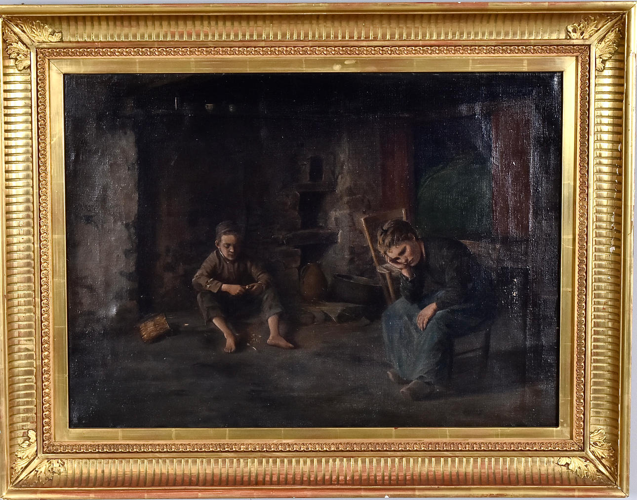 OTTO HAGBORG. Oil on canvas.