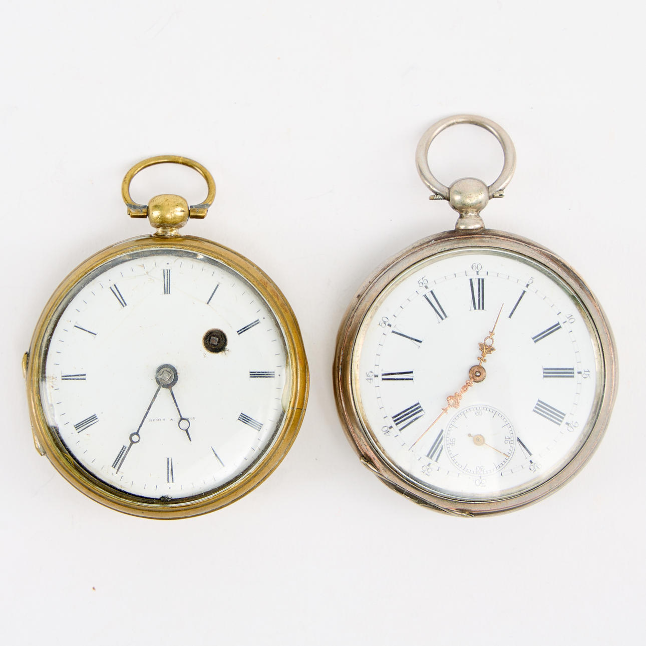 POCKET WATCH. 2 pcs.