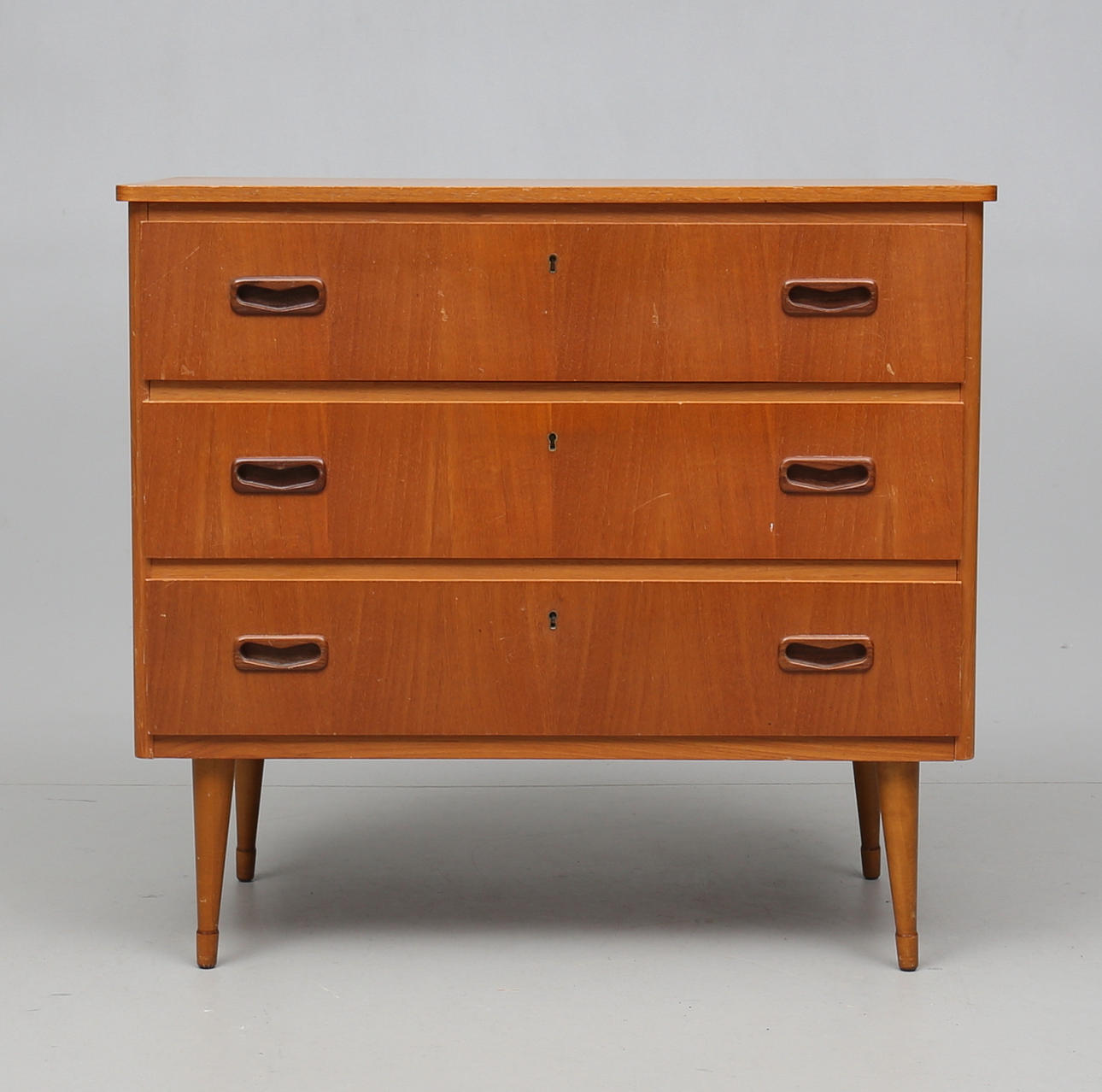 BYRÅ, teak, 1960-tal.