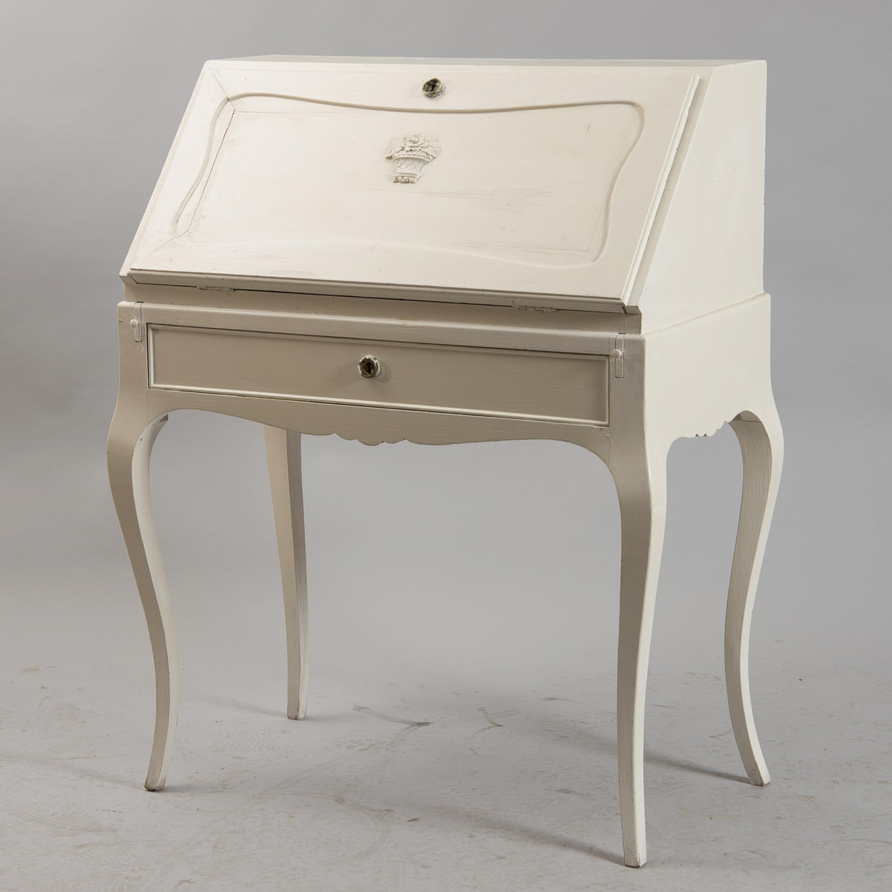 SEKRETÄR, målat trä, 1900-talets första hälft.