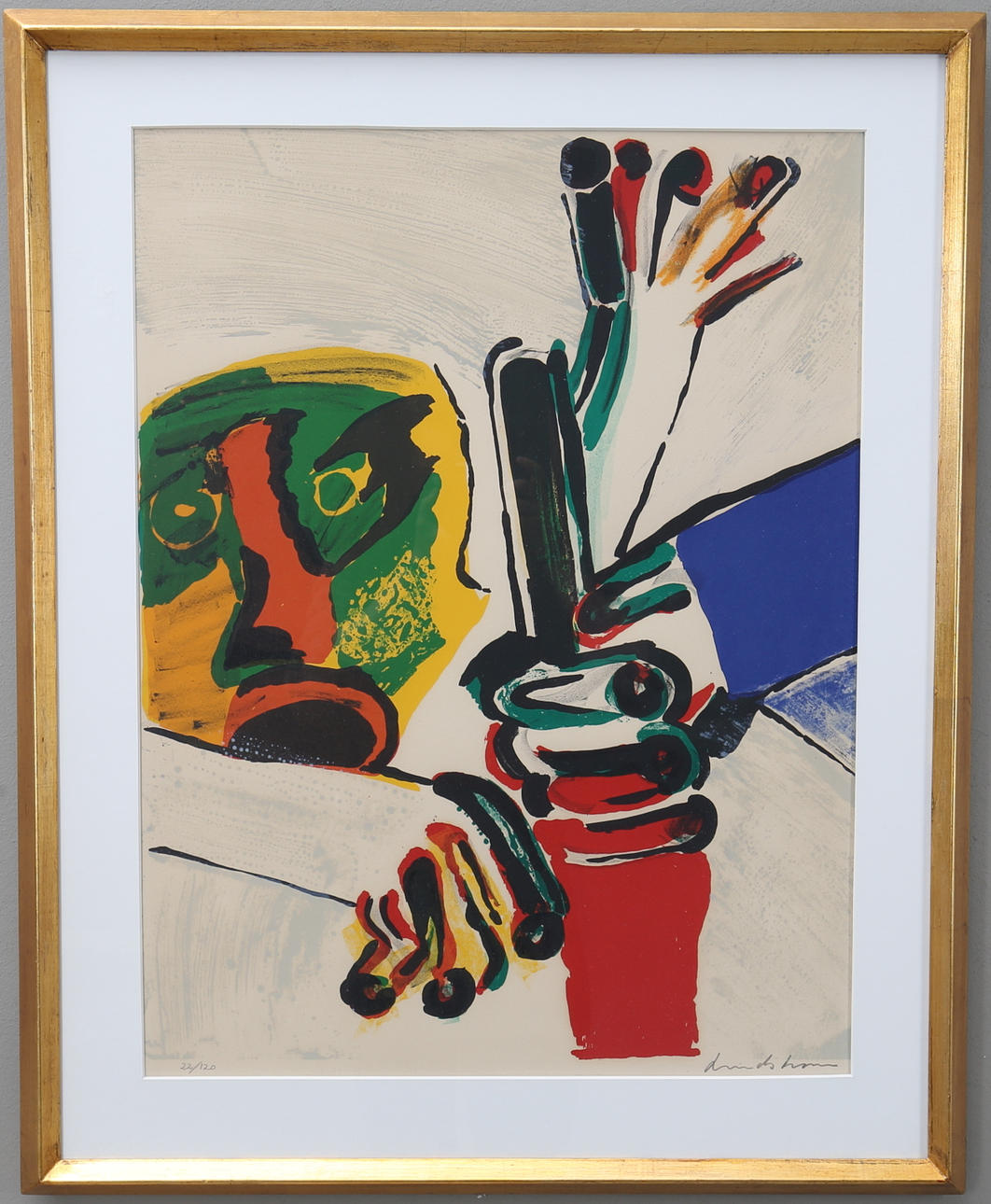 BENGT LINDSTRÖM. "Mord i Lappland". Litografi. Signerad och numrerad 22/120.