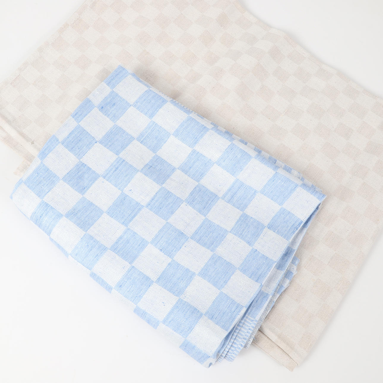 TABLECLOTHS, 2 pieces, linen.