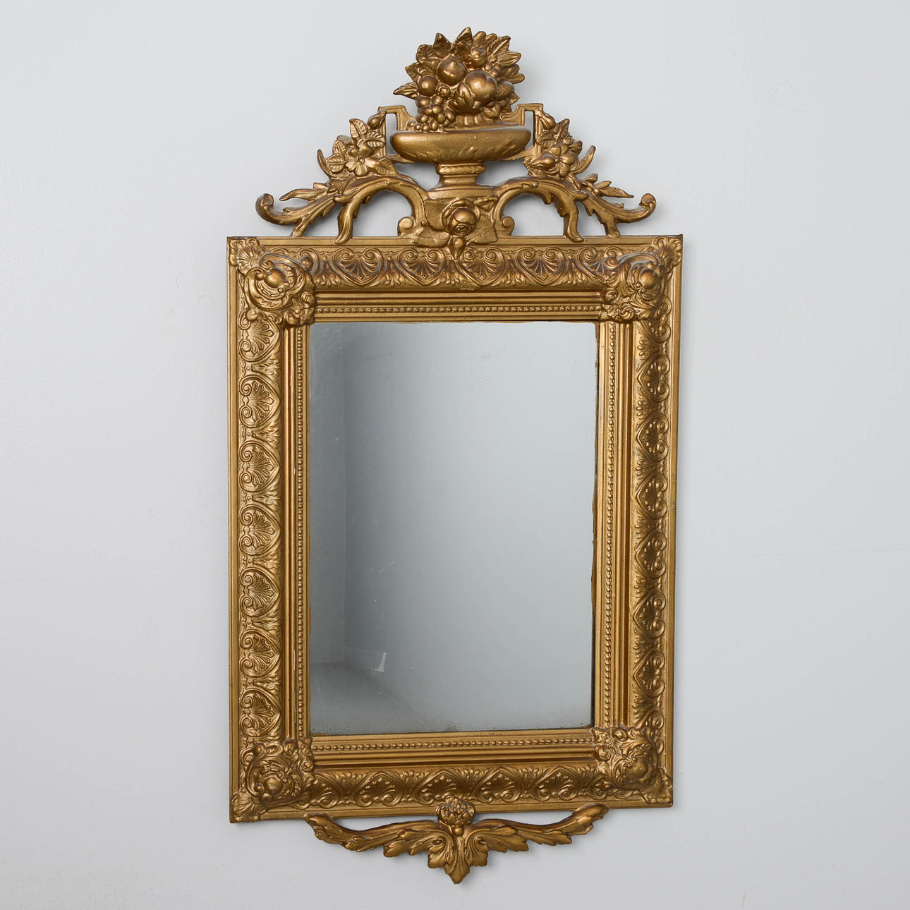 A 19th century neo-rococo mirror.
