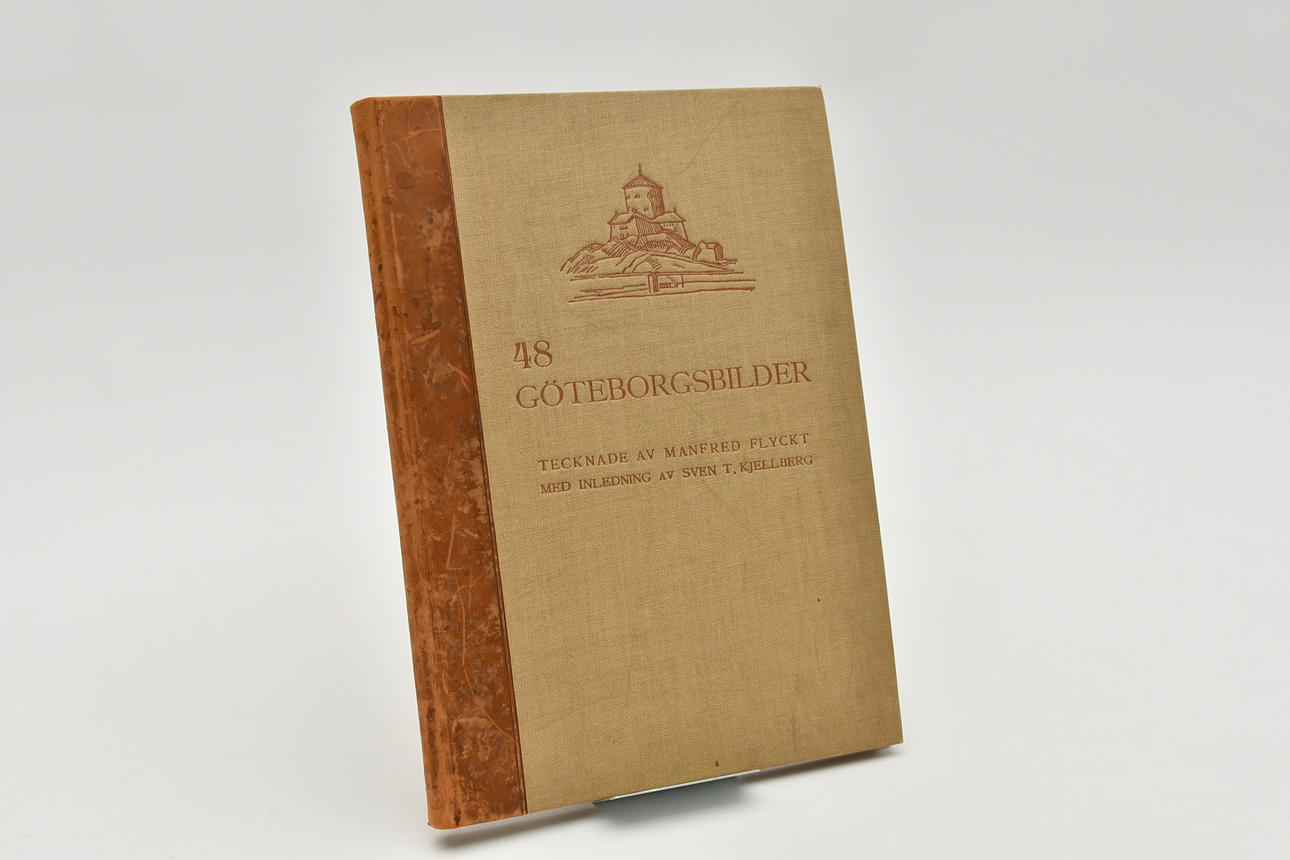 48 Göteborgsbilder tecknade av Manfred Flyckt.