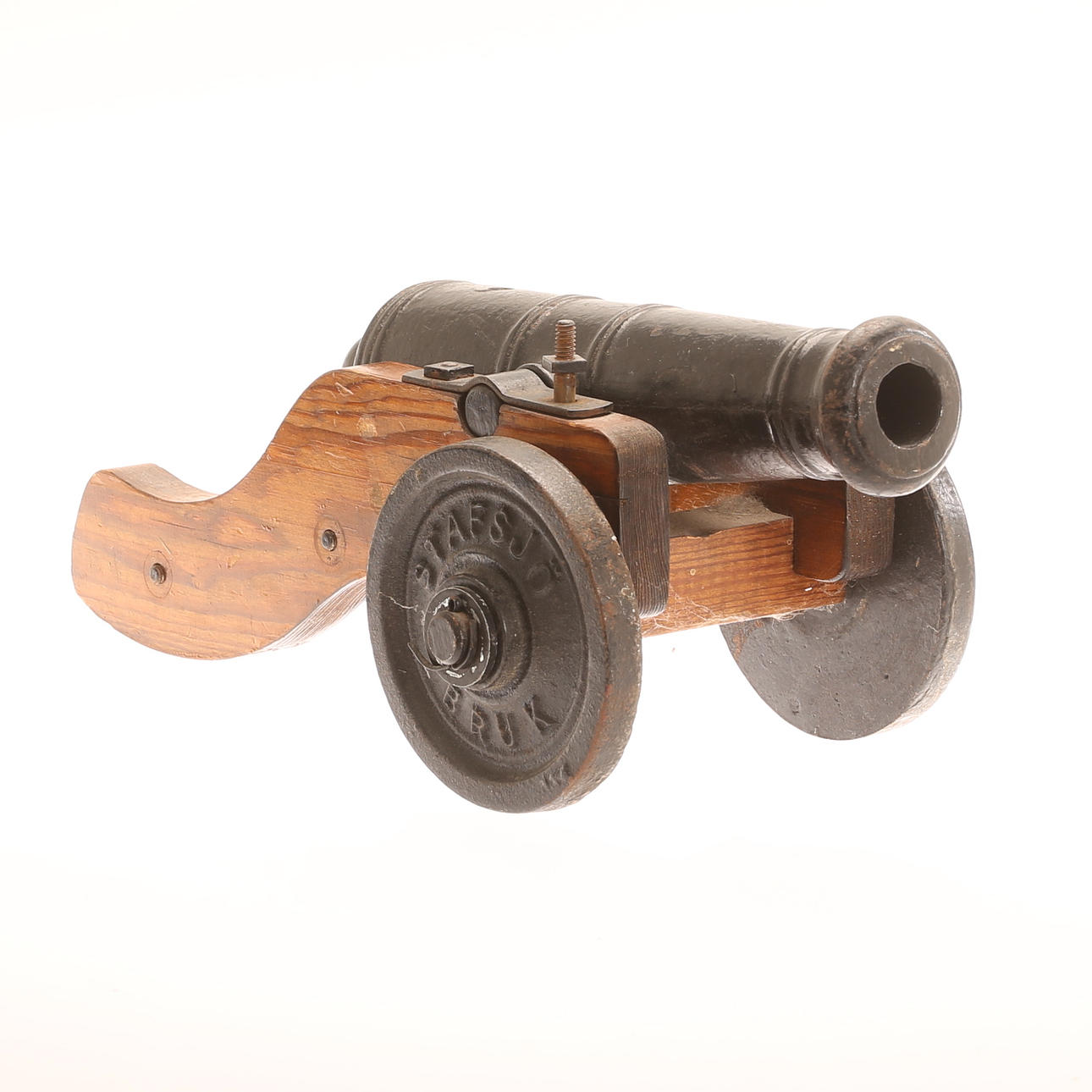 A 20th century Stavsjö Bruk table cannon.
