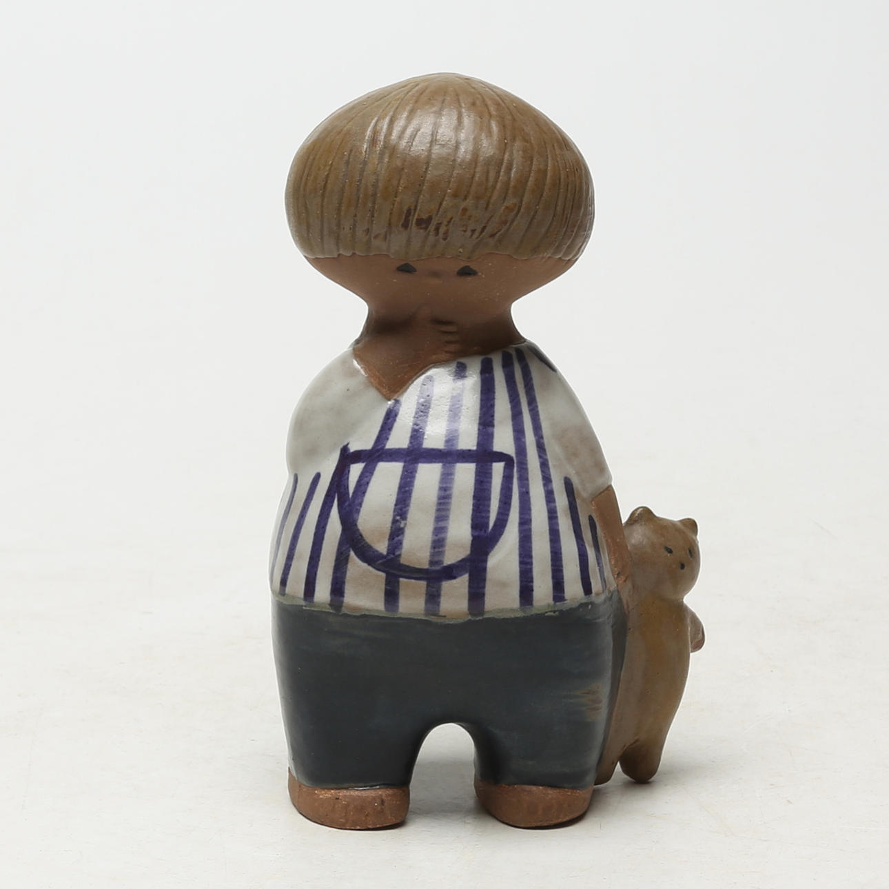 LISA LARSON. A ceramic figurine Gustavsberg “Malin”.