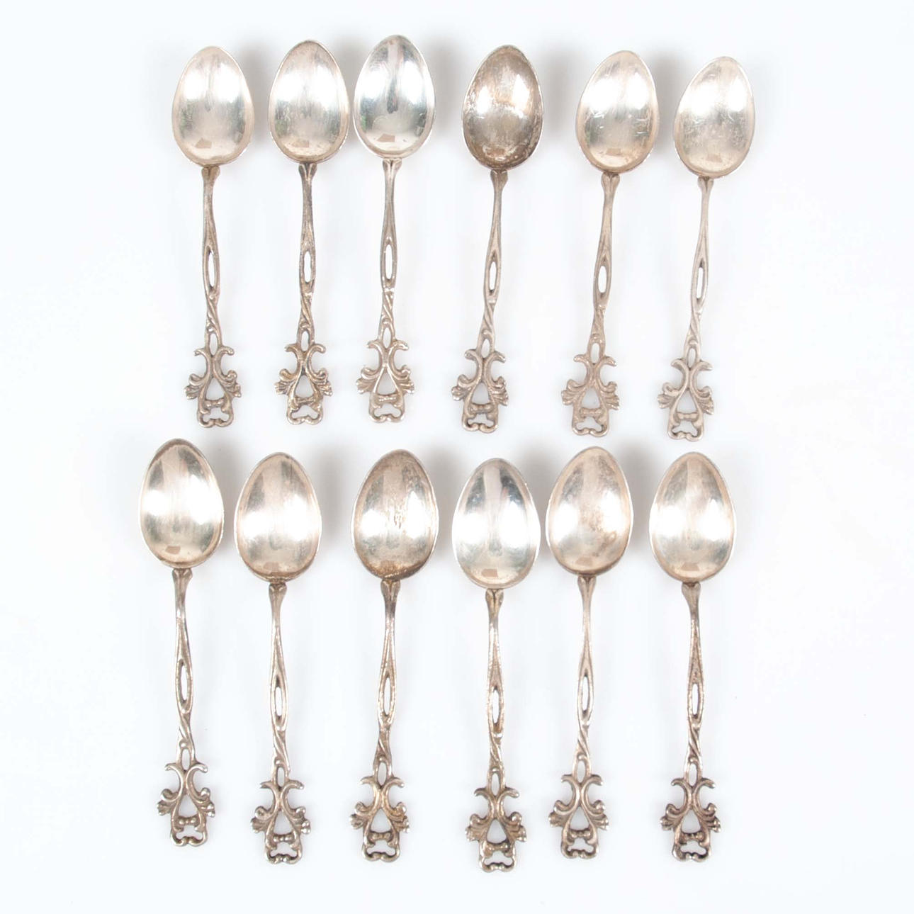 TEASPOONS SILVER 75 G.