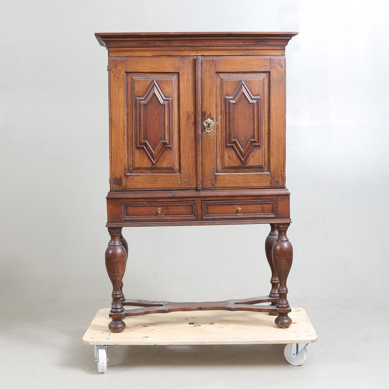 A baroque cupboard, 18th century.