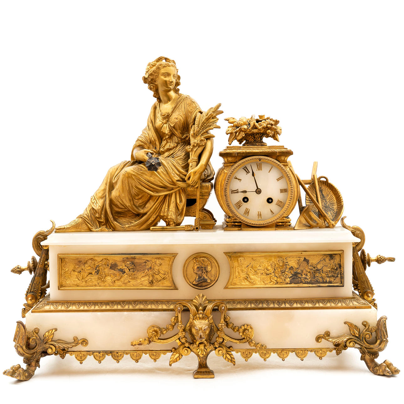 BORDSPENDYL, 1800-talets andra hälft.