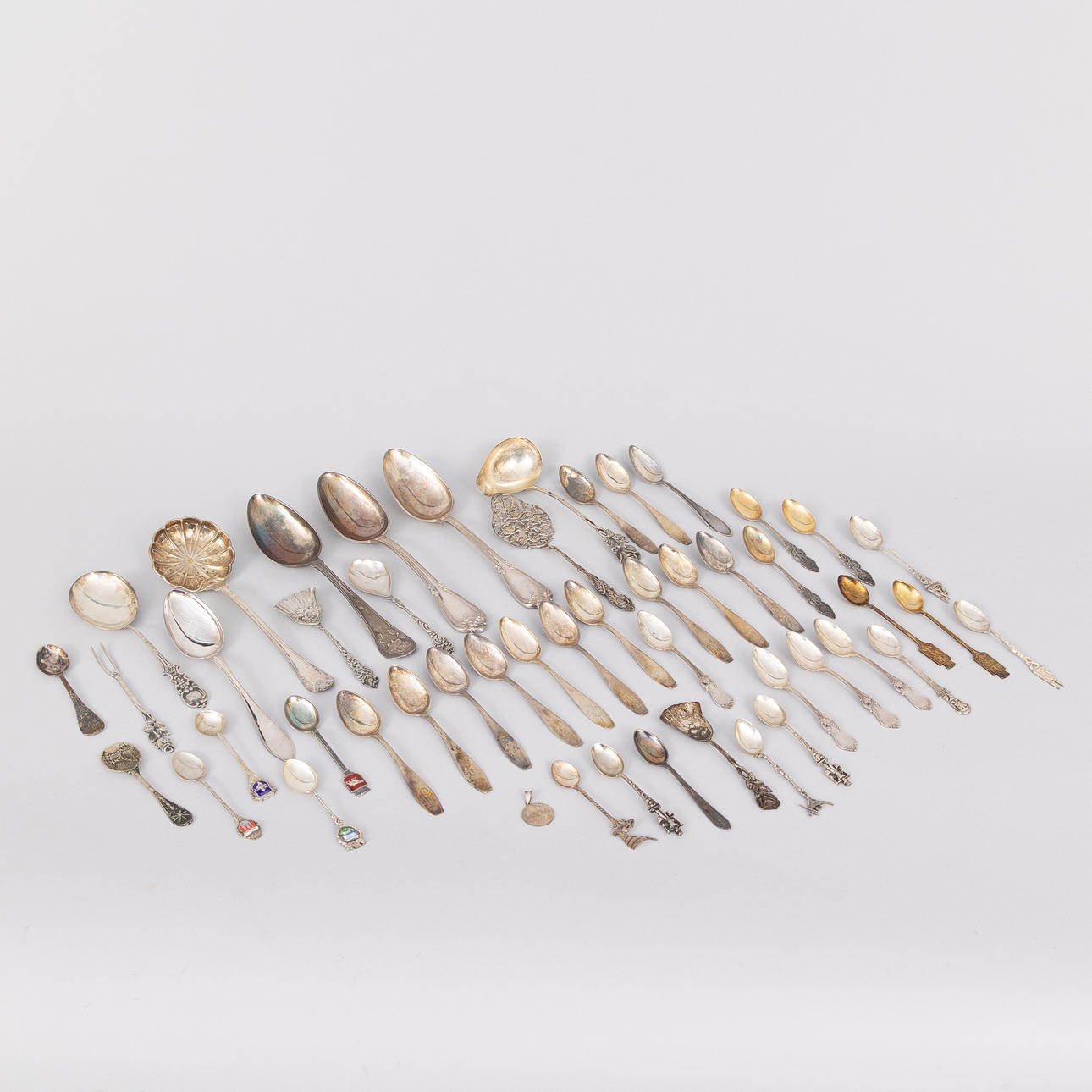 BATCH CUTLERY, Silver, 854 gram.