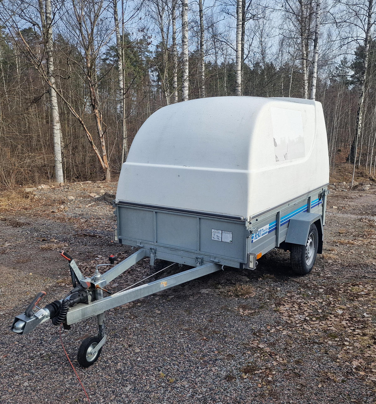 SLÄPVAGN, täckt, REKO Trailer, 2018.