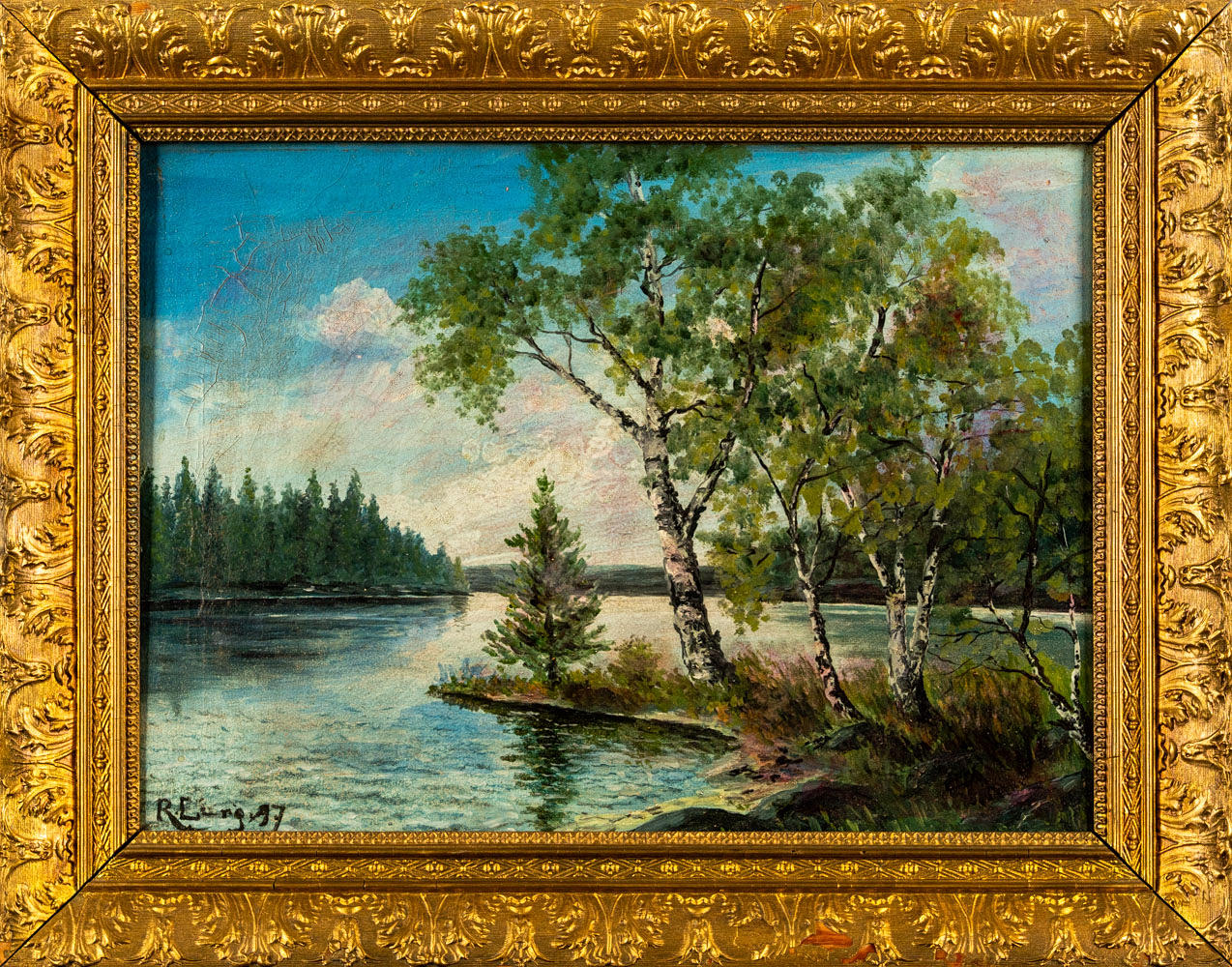 OIDENTIFIERAD KONSTNÄR. signed, dated 1997.