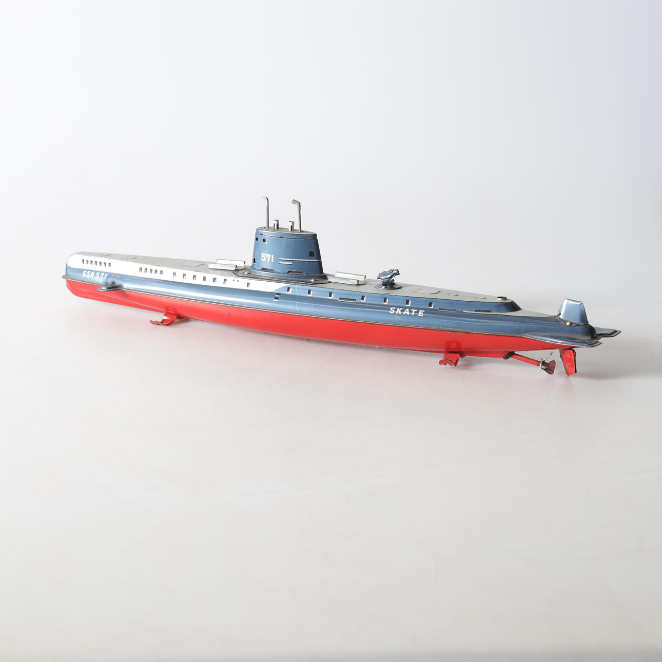 UBÅT, plåt, SSN571, Japan, 1900-tal.