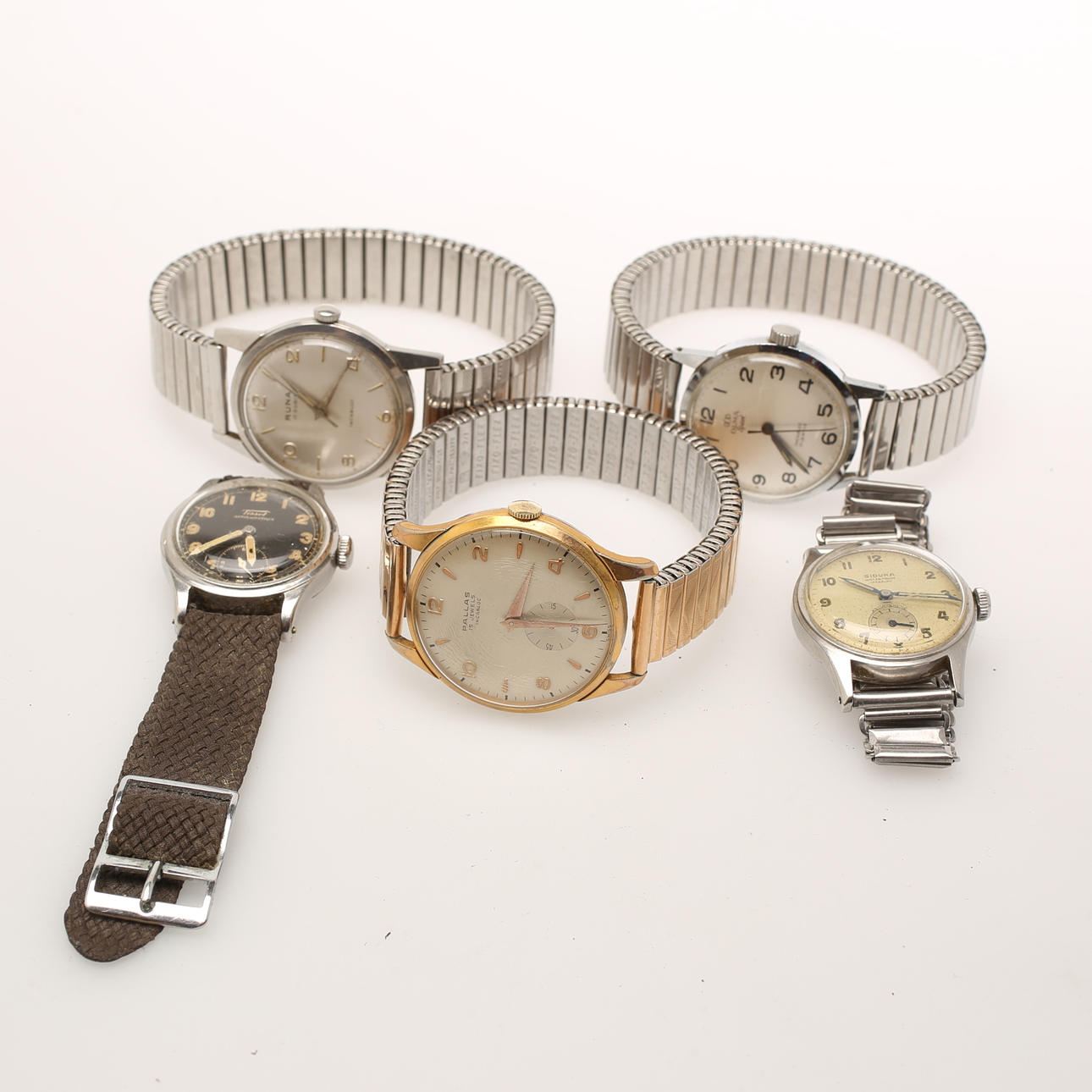 ARMBANDSUR, herr, 5 st.