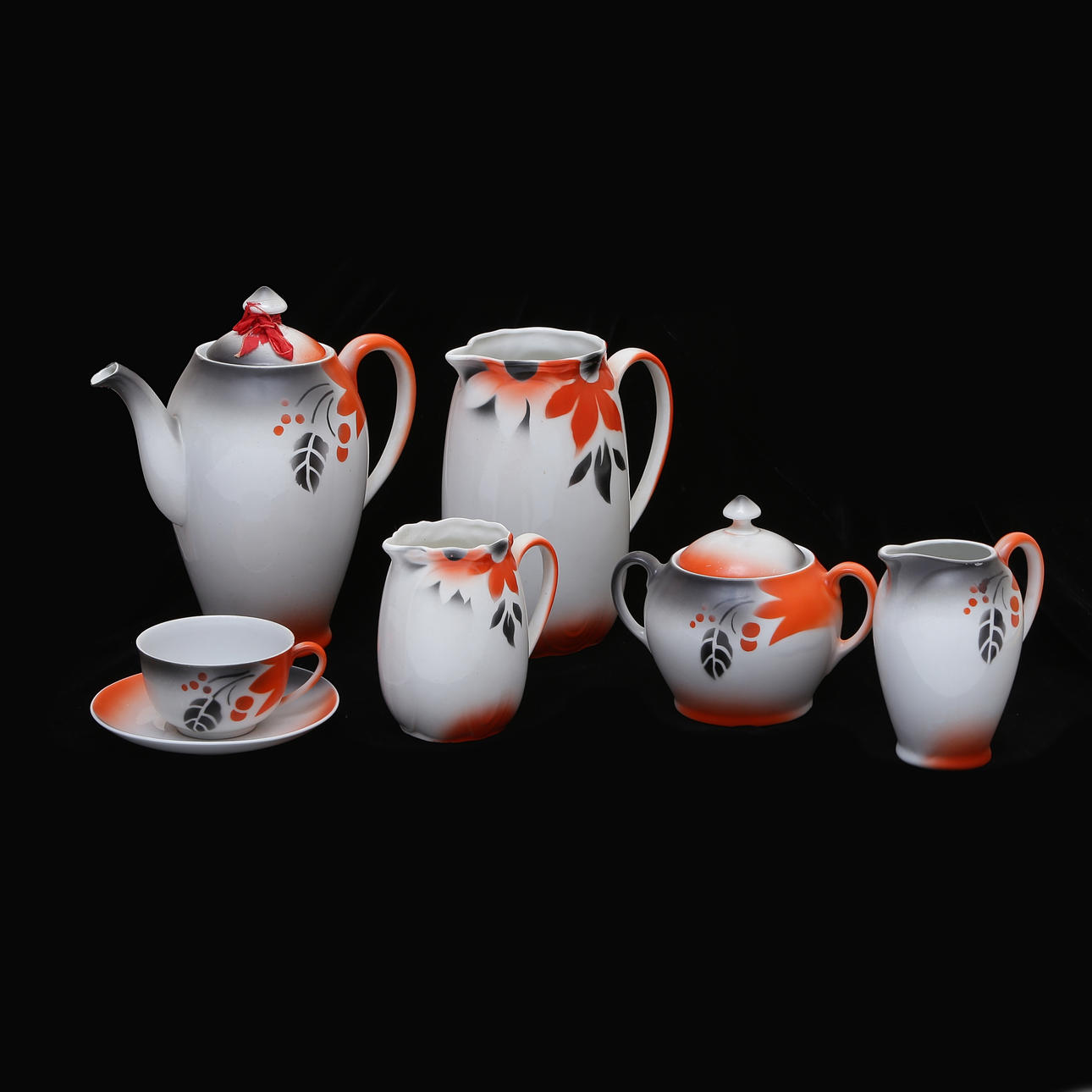 COFFEE SET, 25 PIECES.