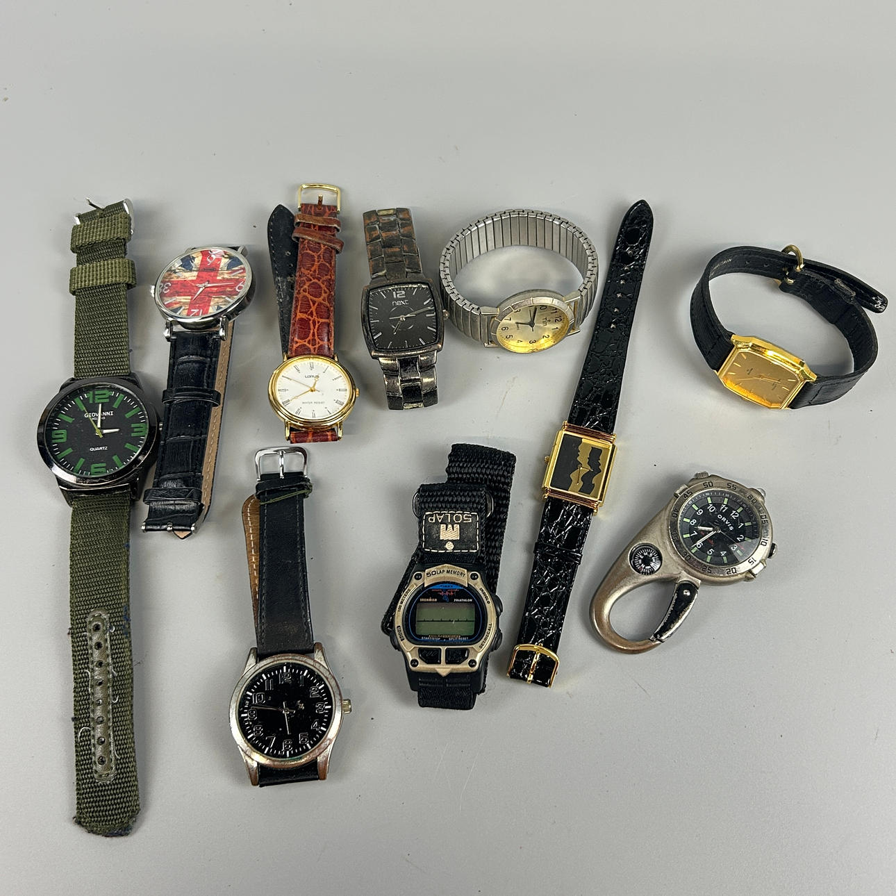 TEN MIXED WATCHES.