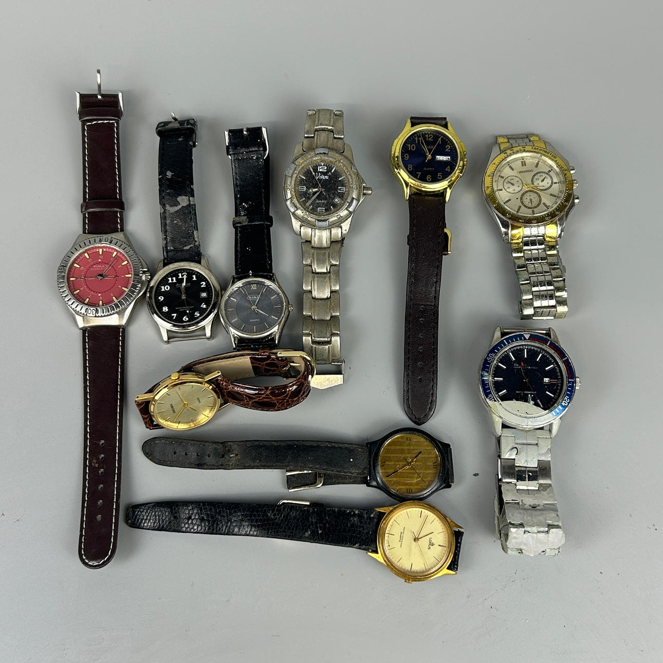 TEN MIXED WATCHES.