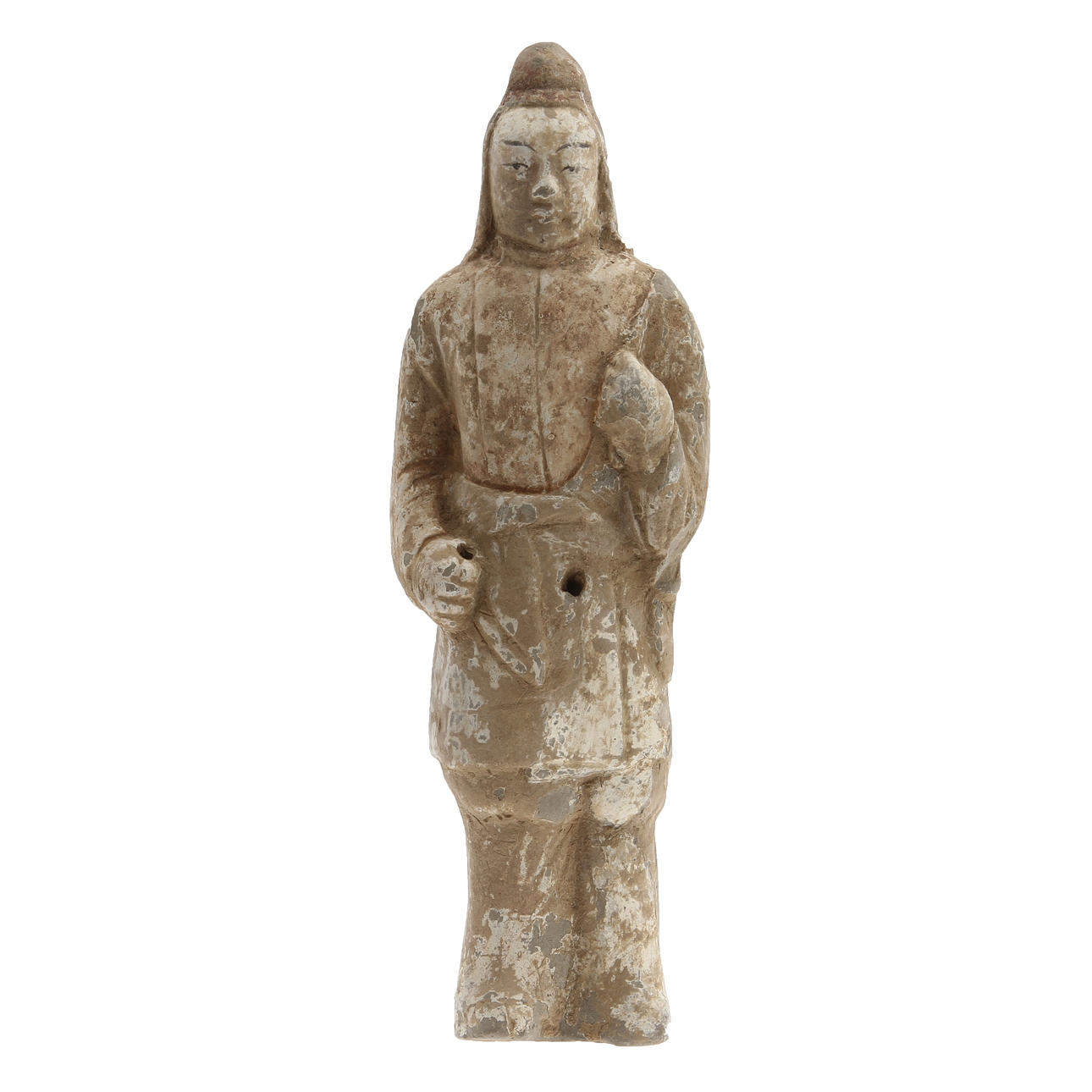 KRIGARE, terrakotta, Kina Wei (3-400 e.Kr.)