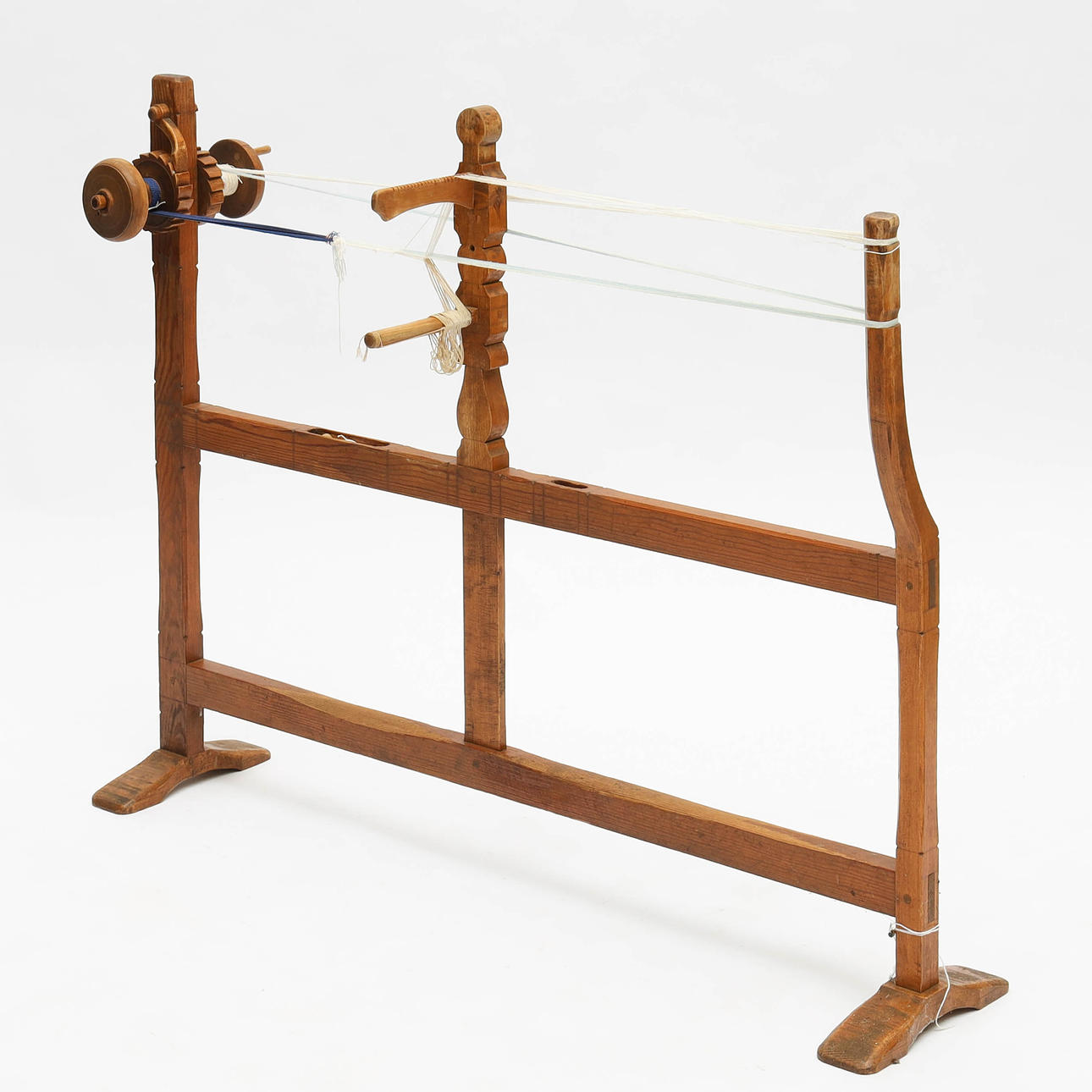 BANDVÄVSTOL, allmoge, 1800-tal.