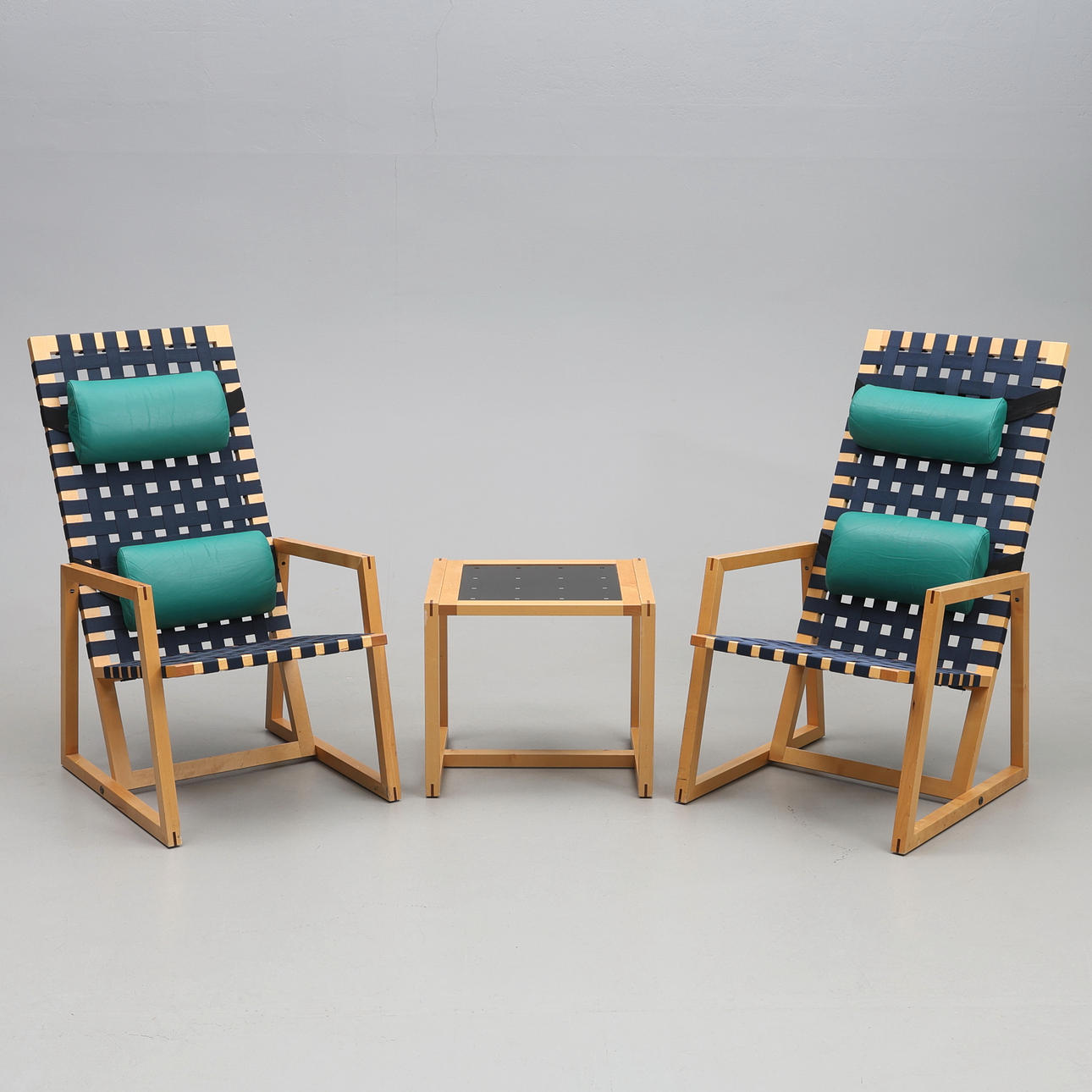 ARMCHAIRS AND TABLES. “Dozz”, Dozzen AB.