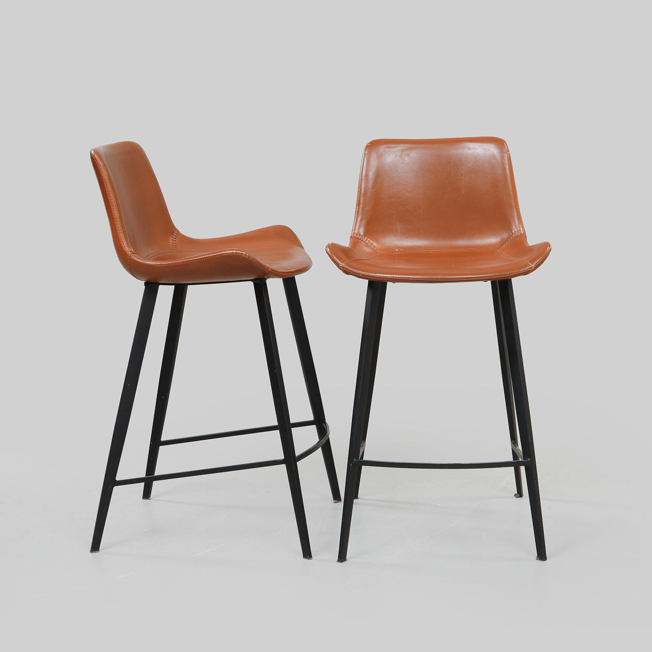 Two 'Hype' bar stools, Danform, Denmark.